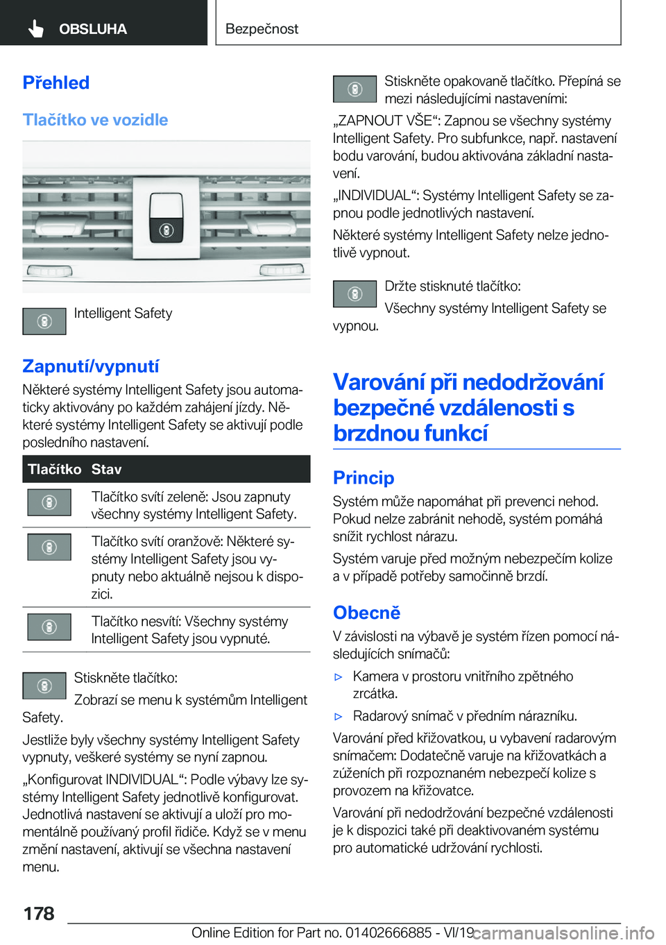 BMW X4 M 2020  Návod na použití (in Czech) �P�e�h�l�e�d
�T�l�a�č�