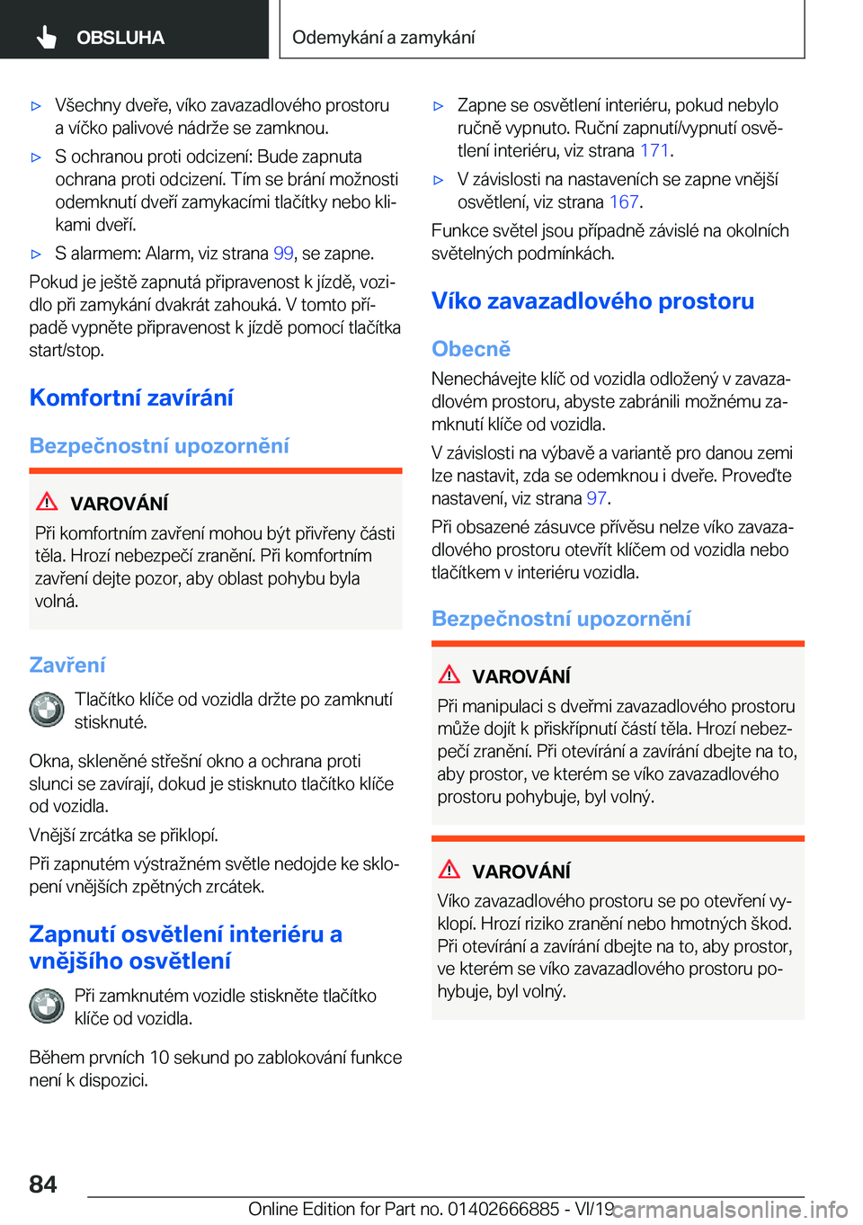 BMW X4 M 2020  Návod na použití (in Czech) 'x�V(�e�c�h�n�y��d�v�e�e�,��v�