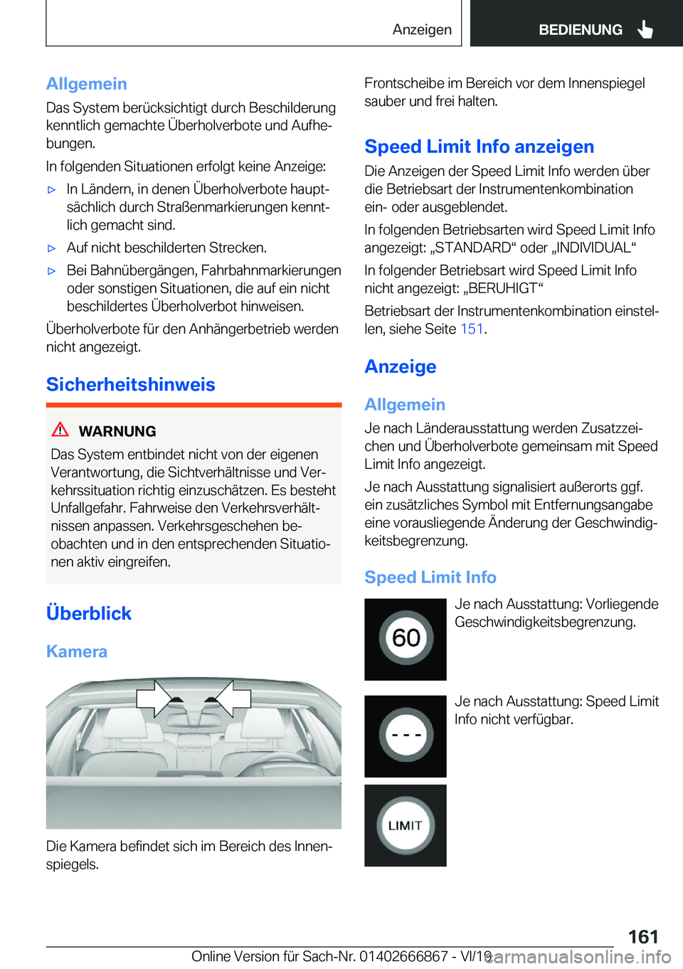 BMW X4 M 2020  Betriebsanleitungen (in German) �A�l�l�g�e�m�e�i�n�D�a�s��S�y�s�t�e�m��b�e�r�
