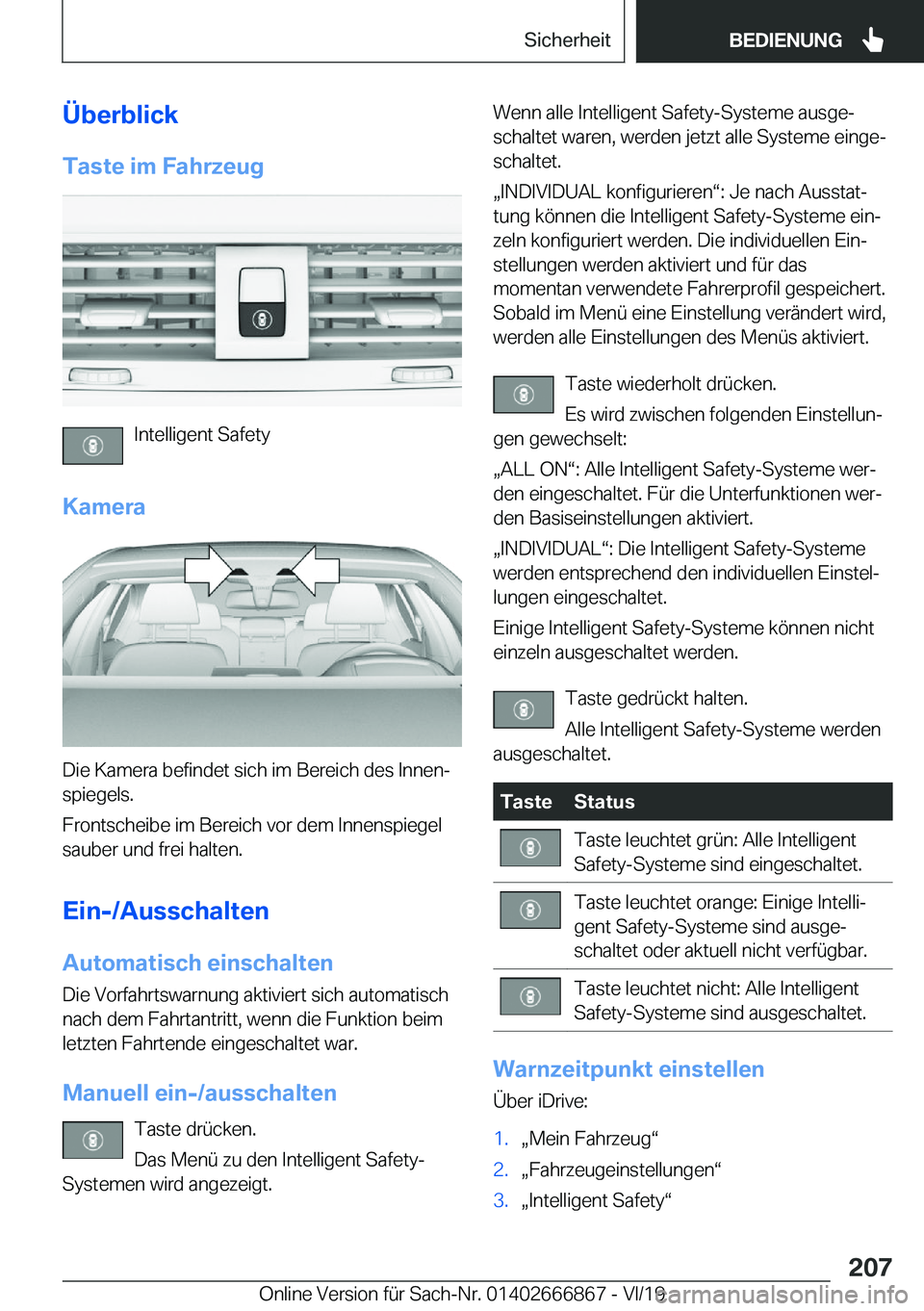 BMW X4 M 2020  Betriebsanleitungen (in German) �