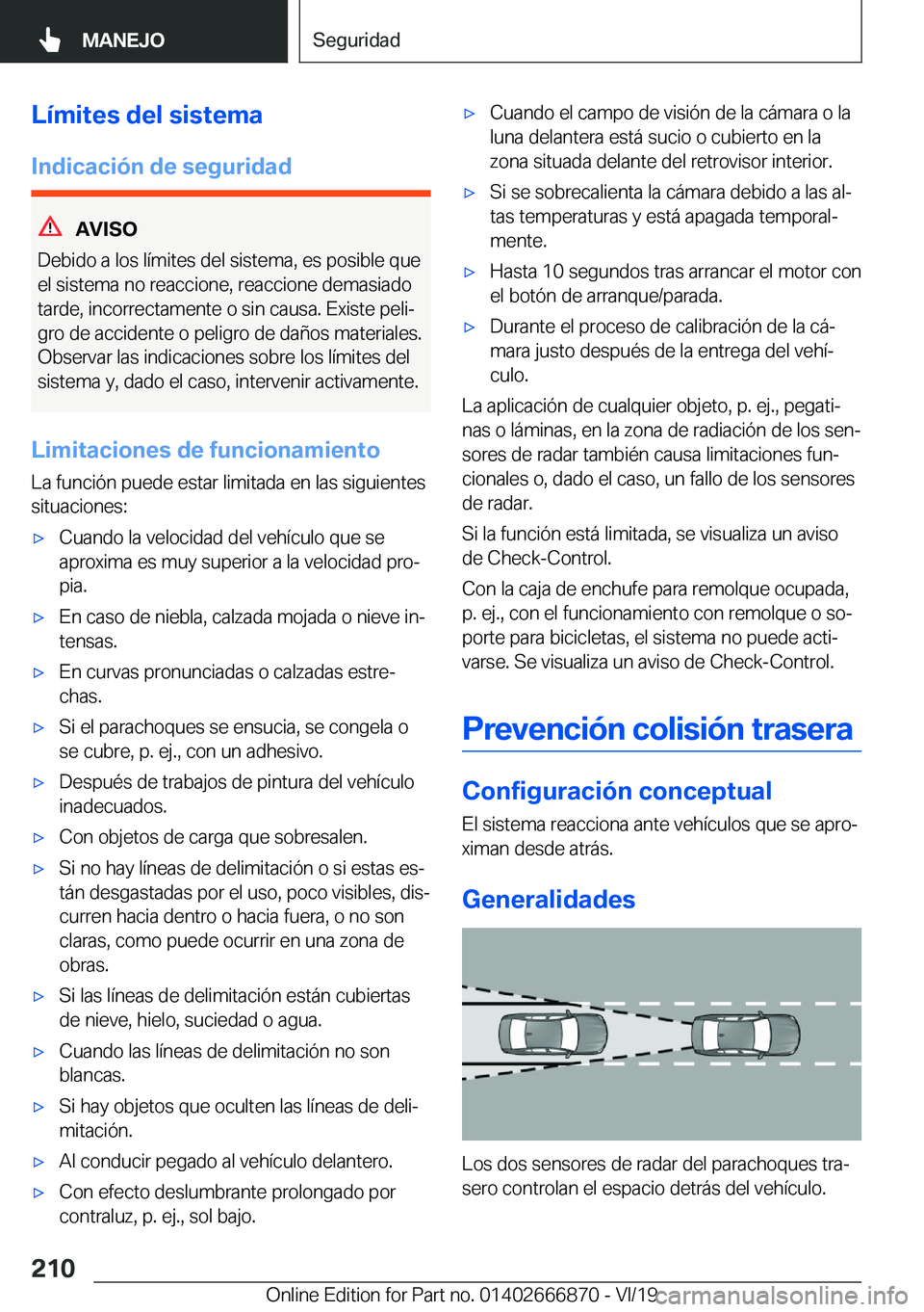 BMW X4 M 2020  Manuales de Empleo (in Spanish) �L�