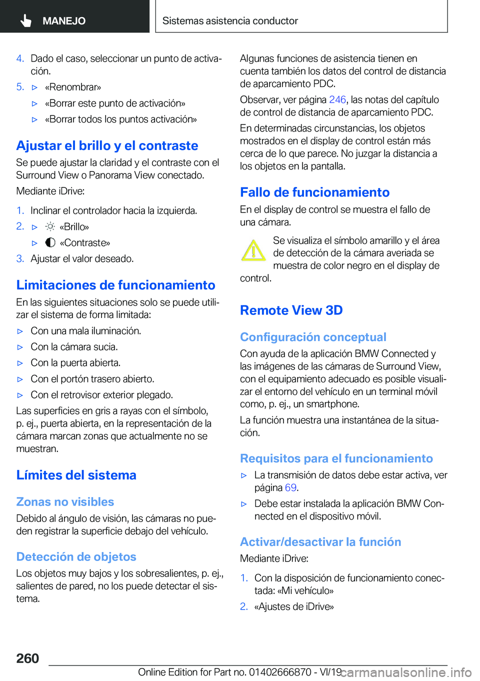 BMW X4 M 2020  Manuales de Empleo (in Spanish) �4�.�D�a�d�o��e�l��c�a�s�o�,��s�e�l�e�c�c�i�o�n�a�r��u�n��p�u�n�t�o��d�e��a�c�t�i�v�aª
�c�i�
