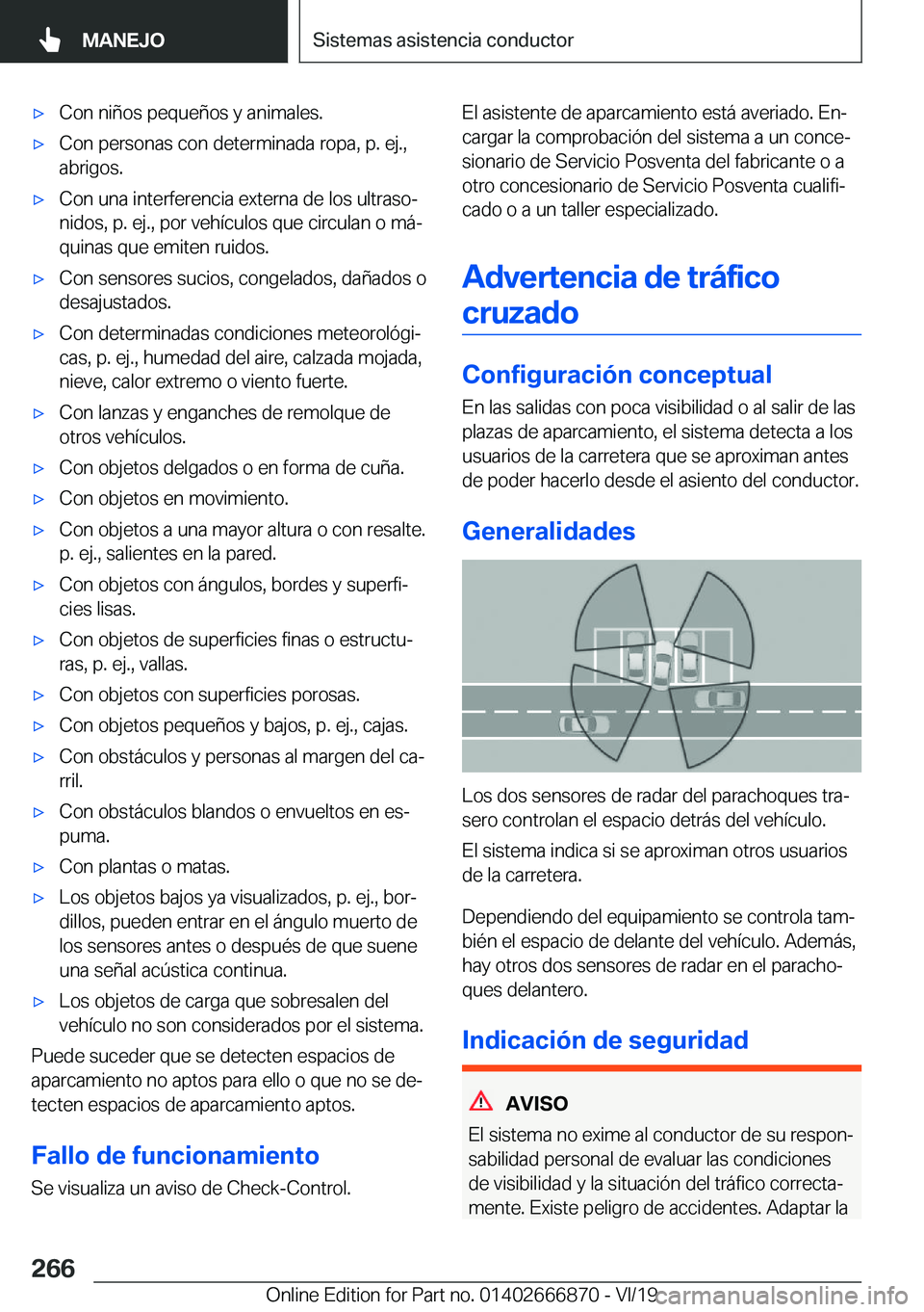 BMW X4 M 2020  Manuales de Empleo (in Spanish) x�C�o�n��n�i�