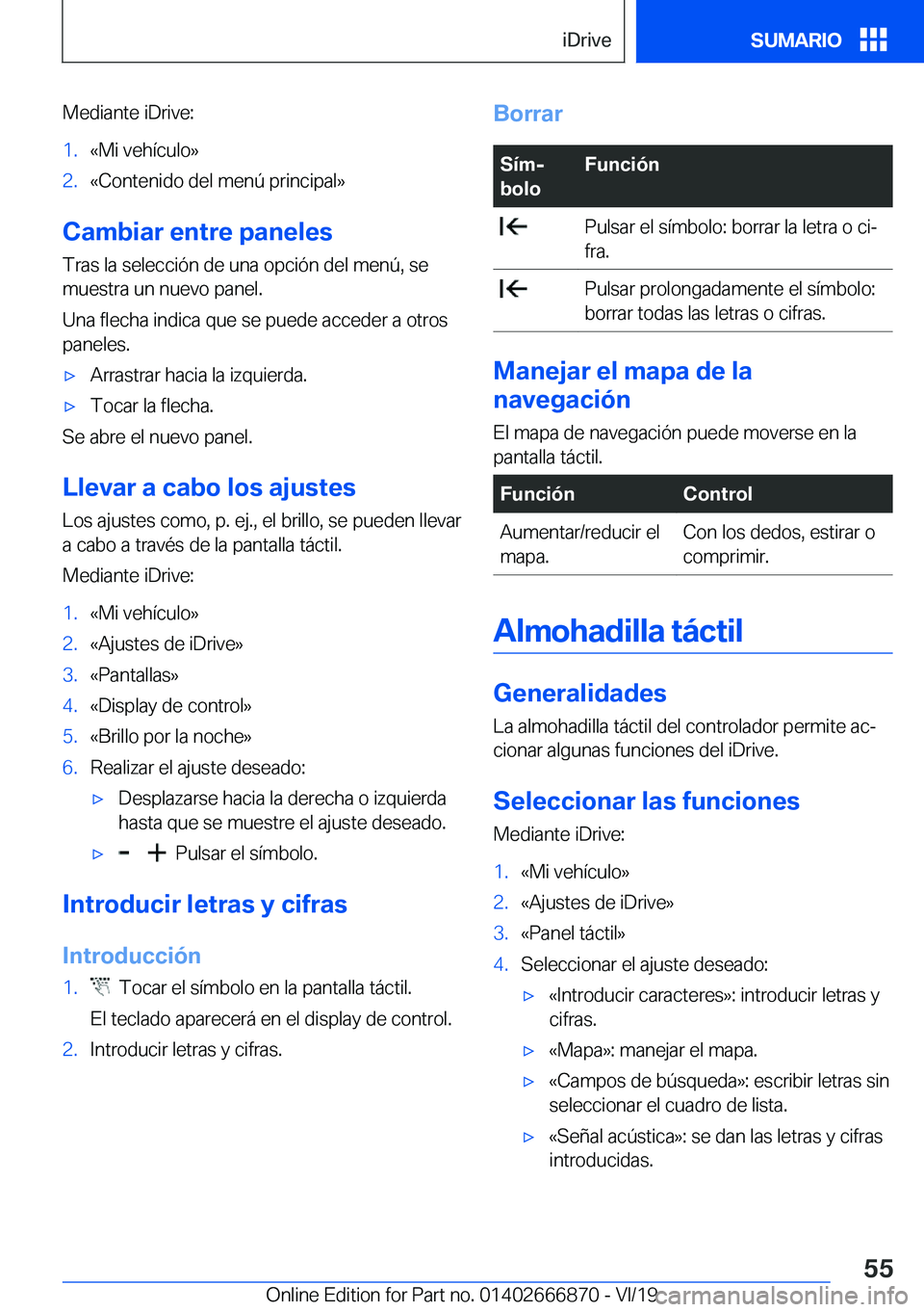 BMW X4 M 2020  Manuales de Empleo (in Spanish) �M�e�d�i�a�n�t�e��i�D�r�i�v�e�:�1�.�«�M�i��v�e�h�