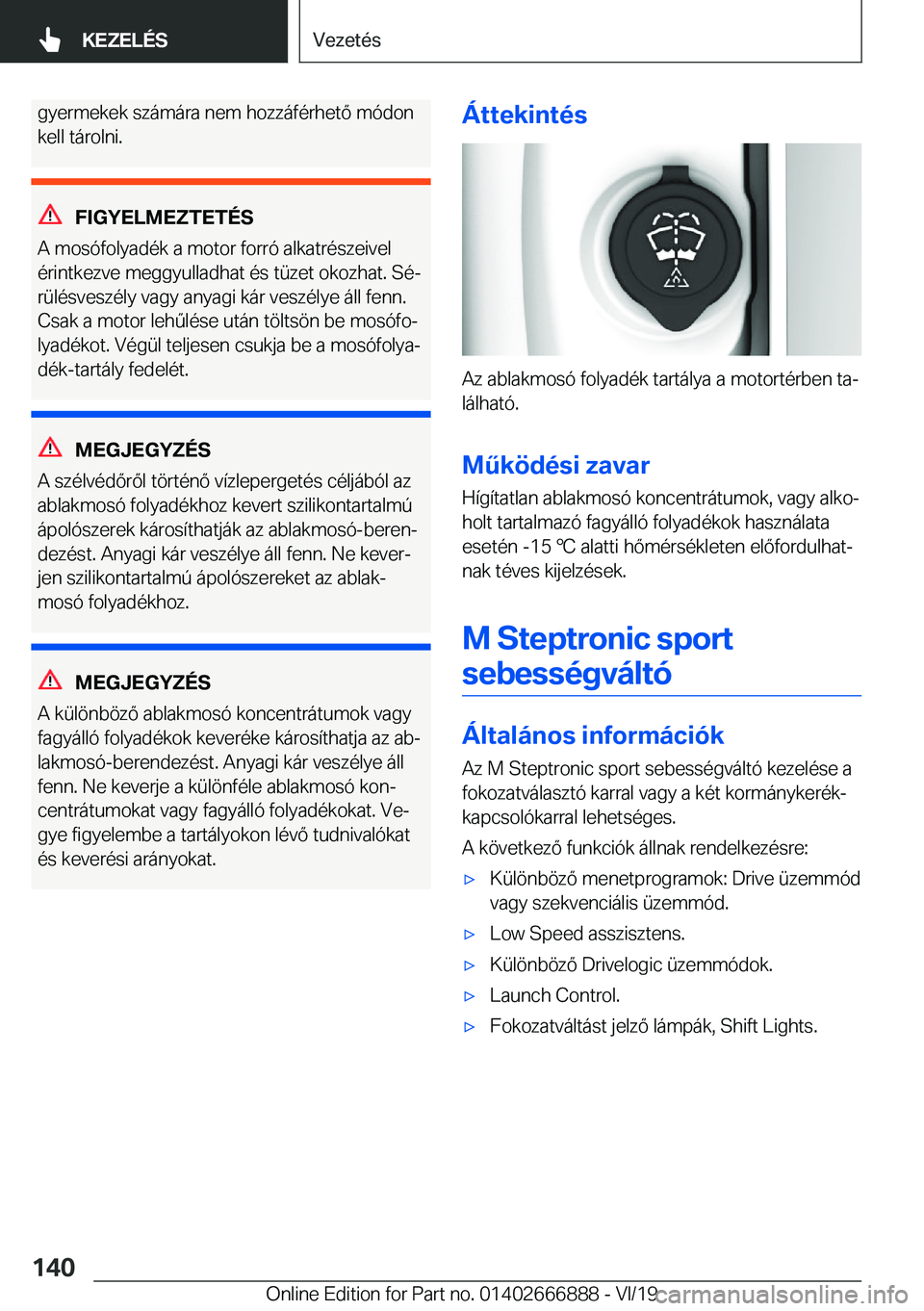 BMW X4 M 2020  Kezelési útmutató (in Hungarian) �g�y�e�r�m�e�k�e�k��s�z�