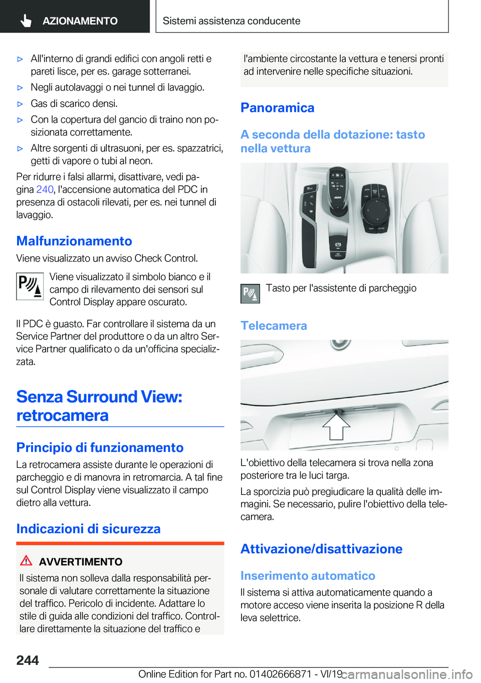 BMW X4 M 2020  Libretti Di Uso E manutenzione (in Italian) 'x�A�l�l�'�i�n�t�e�r�n�o��d�i��g�r�a�n�d�i��e�d�i�f�i�c�i��c�o�n��a�n�g�o�l�i��r�e�t�t�i��e
�p�a�r�e�t�i��l�i�s�c�e�,��p�e�r��e�s�.��g�a�r�a�g�e��s�o�t�t�e�r�r�a�n�e�i�.'x�N�e�