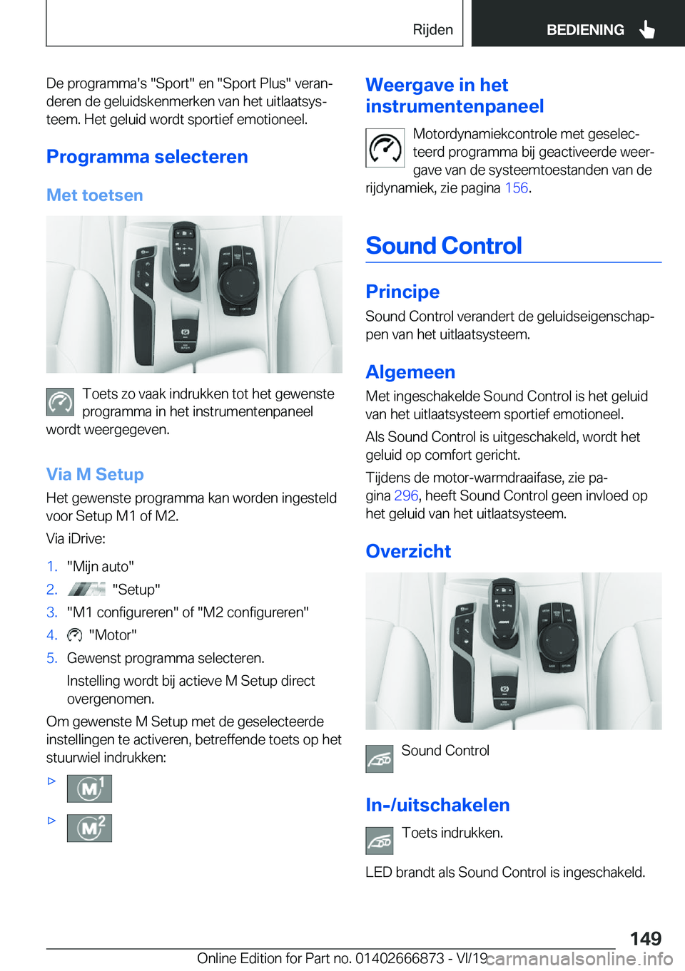 BMW X4 M 2020  Instructieboekjes (in Dutch) �D�e��p�r�o�g�r�a�m�m�a�'�s���S�p�o�r�t���e�n���S�p�o�r�t��P�l�u�s���v�e�r�a�nj
�d�e�r�e�n��d�e��g�e�l�u�i�d�s�k�e�n�m�e�r�k�e�n��v�a�n��h�e�t��u�i�t�l�a�a�t�s�y�sj �t�e�e�m�.��H