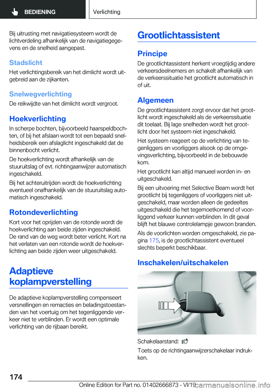 BMW X4 M 2020  Instructieboekjes (in Dutch) �B�i�j��u�i�t�r�u�s�t�i�n�g��m�e�t��n�a�v�i�g�a�t�i�e�s�y�s�t�e�e�m��w�o�r�d�t��d�e
�l�i�c�h�t�v�e�r�d�e�l�i�n�g��a�f�h�a�n�k�e�l�i�j�k��v�a�n��d�e��n�a�v�i�g�a�t�i�e�g�e�g�ej �v�e�n�s��e�n