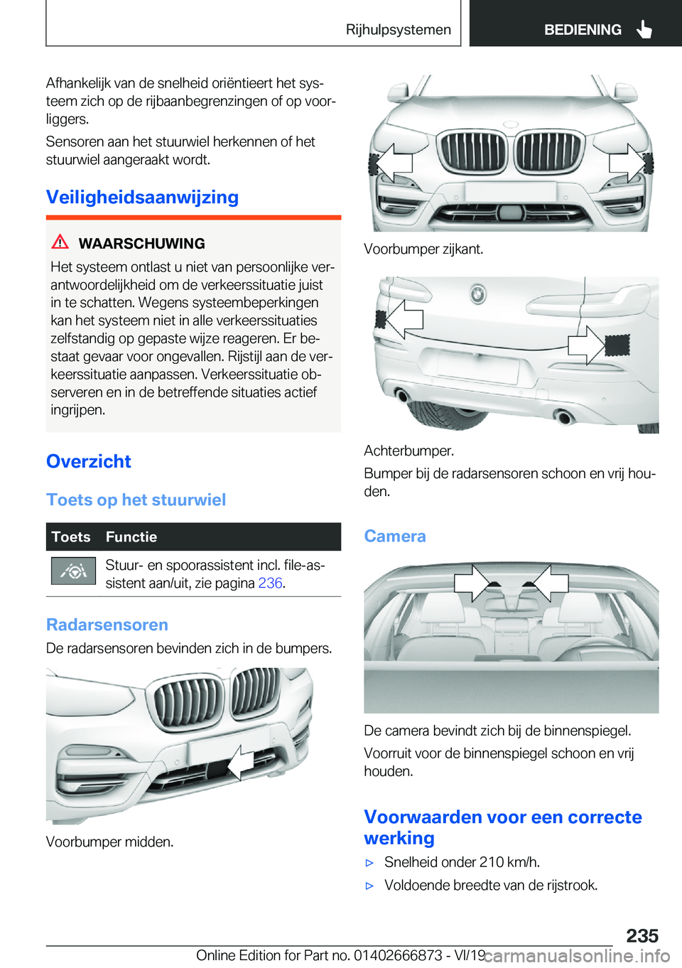 BMW X4 M 2020  Instructieboekjes (in Dutch) �A�f�h�a�n�k�e�l�i�j�k��v�a�n��d�e��s�n�e�l�h�e�i�d��o�r�i�