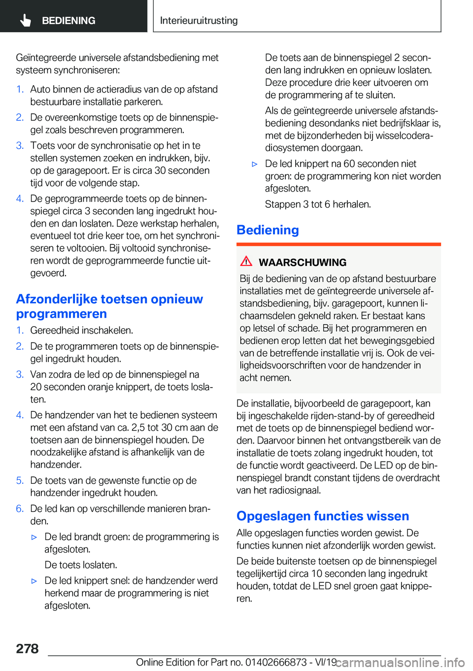 BMW X4 M 2020  Instructieboekjes (in Dutch) �G�e�