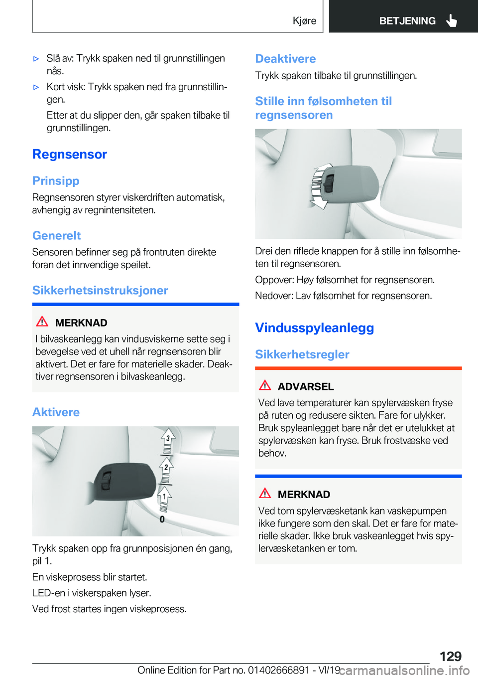 BMW X4 M 2020  InstruksjonsbØker (in Norwegian) 'x�S�l�å��a�v�:��T�r�y�k�k��s�p�a�k�e�n��n�e�d��t�i�l��g�r�u�n�n�s�t�i�l�l�i�n�g�e�n
�n�å�s�.'x�K�o�r�t��v�i�s�k�:��T�r�y�k�k��s�p�a�k�e�n��n�e�d��f�r�a��g�r�u�n�n�s�t�i�l�l�i�n