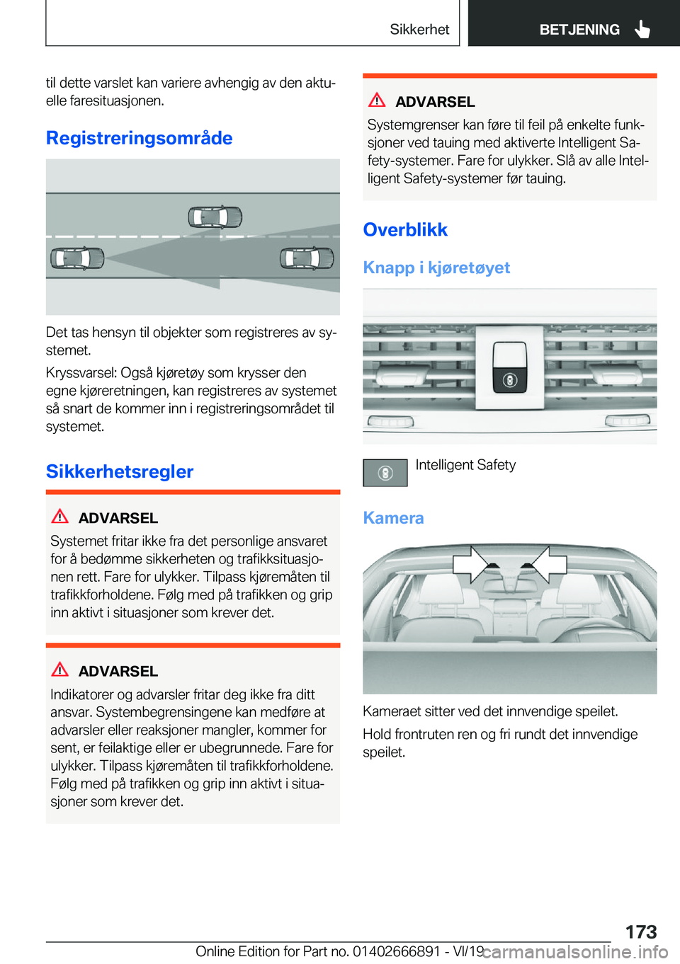 BMW X4 M 2020  InstruksjonsbØker (in Norwegian) �t�i�l��d�e�t�t�e��v�a�r�s�l�e�t��k�a�n��v�a�r�i�e�r�e��a�v�h�e�n�g�i�g��a�v��d�e�n��a�k�t�uj
�e�l�l�e��f�a�r�e�s�i�t�u�a�s�j�o�n�e�n�.
�R�e�g�i�s�t�r�e�r�i�n�g�s�o�m�r�å�d�e
�D�e�t��t�a�s