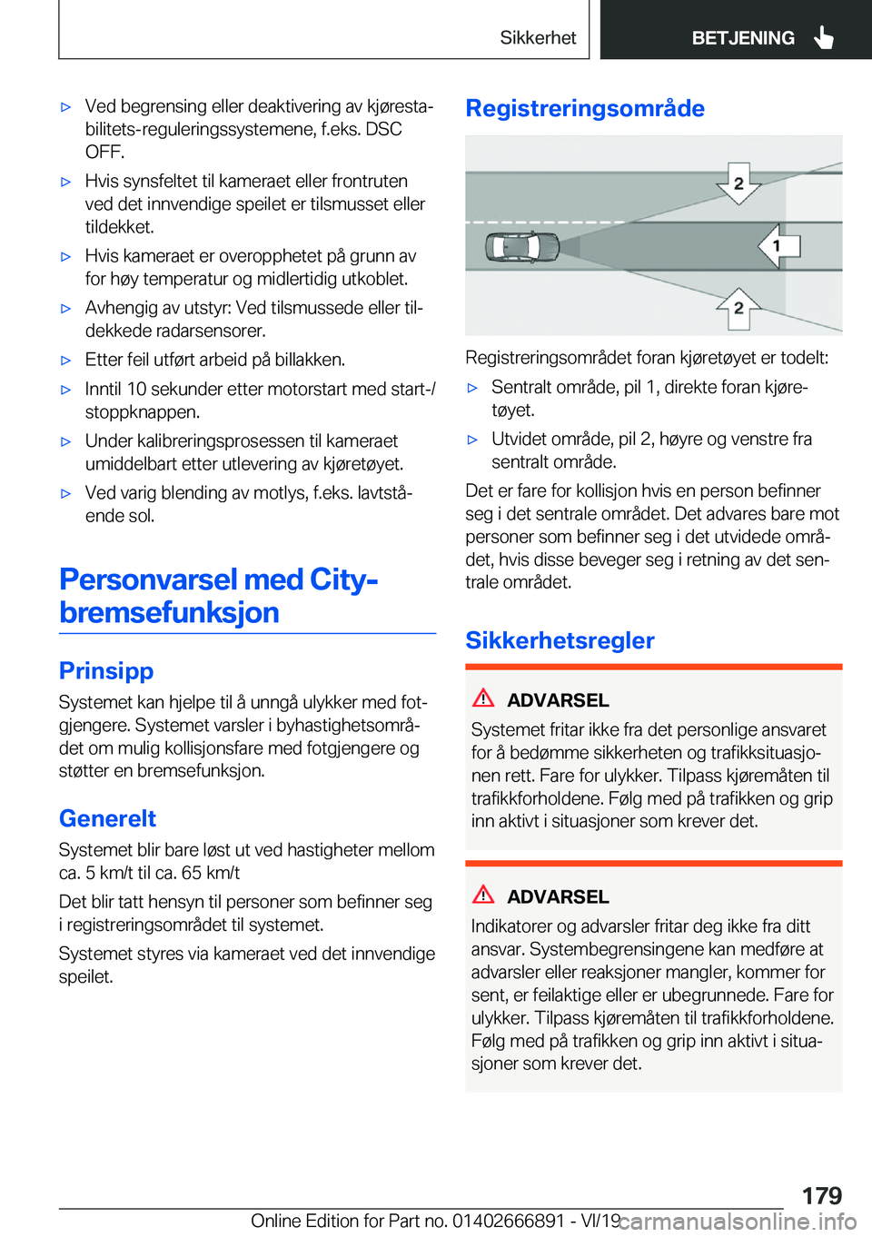 BMW X4 M 2020  InstruksjonsbØker (in Norwegian) 'x�V�e�d��b�e�g�r�e�n�s�i�n�g��e�l�l�e�r��d�e�a�k�t�i�v�e�r�i�n�g��a�v��k�j�