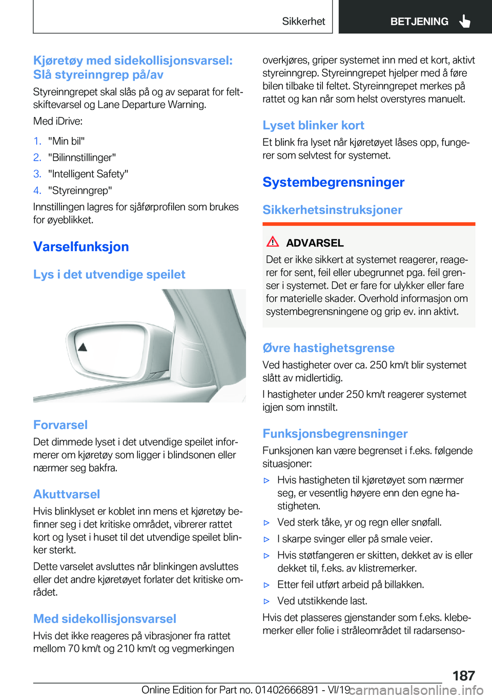 BMW X4 M 2020  InstruksjonsbØker (in Norwegian) �K�j�