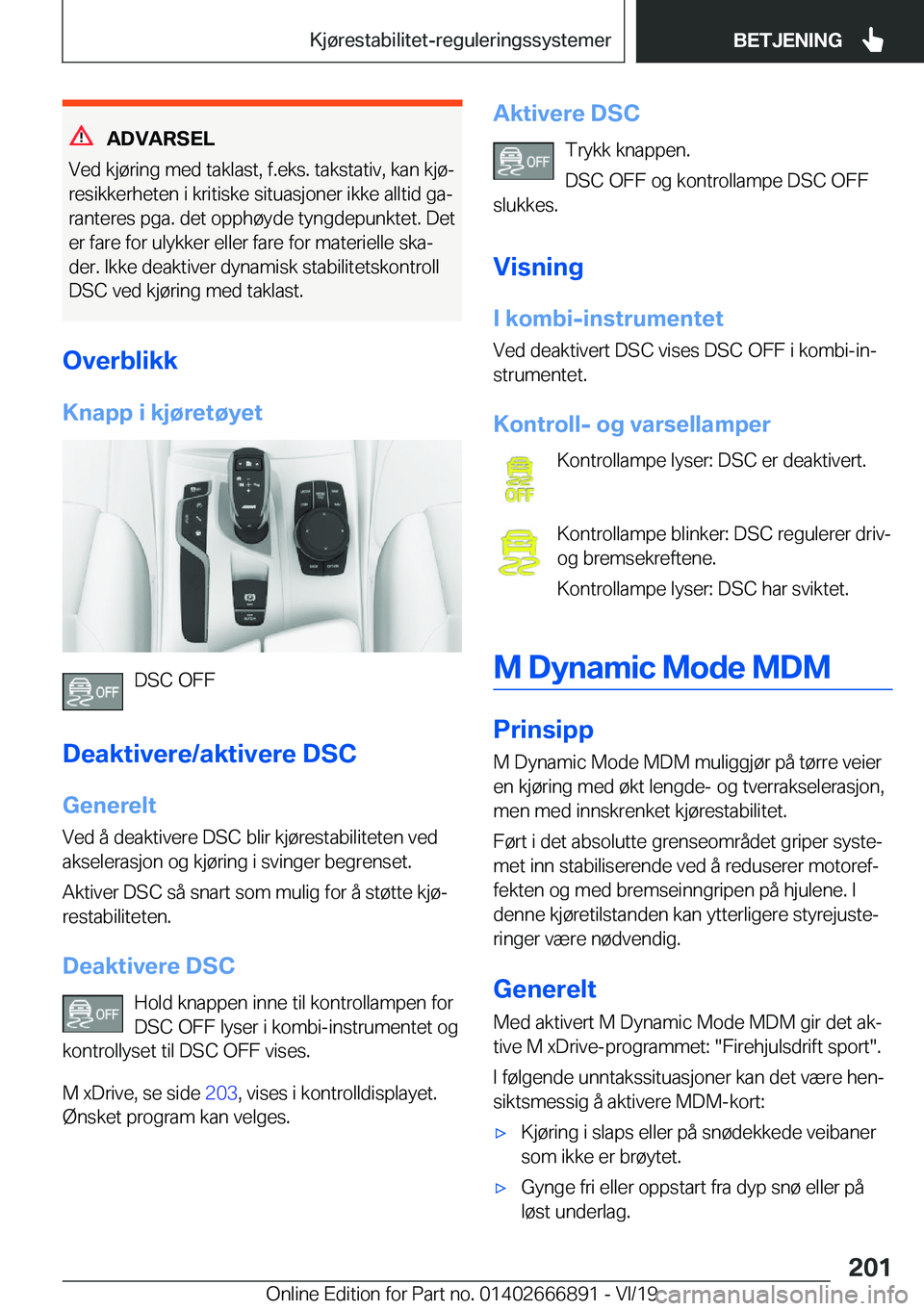 BMW X4 M 2020  InstruksjonsbØker (in Norwegian) �A�D�V�A�R�S�E�L
�V�e�d��k�j�