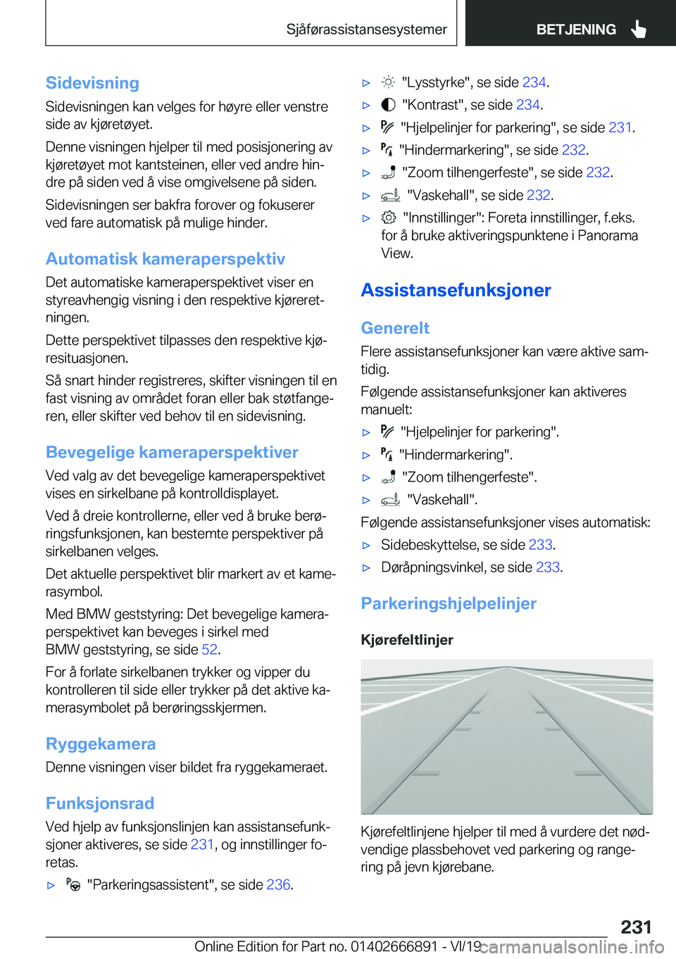 BMW X4 M 2020  InstruksjonsbØker (in Norwegian) �S�i�d�e�v�i�s�n�i�n�g
�S�i�d�e�v�i�s�n�i�n�g�e�n��k�a�n��v�e�l�g�e�s��f�o�r��h�