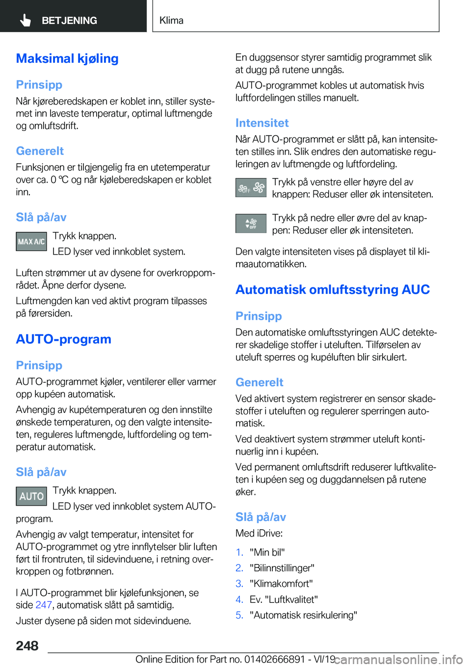 BMW X4 M 2020  InstruksjonsbØker (in Norwegian) �M�a�k�s�i�m�a�l��k�j�