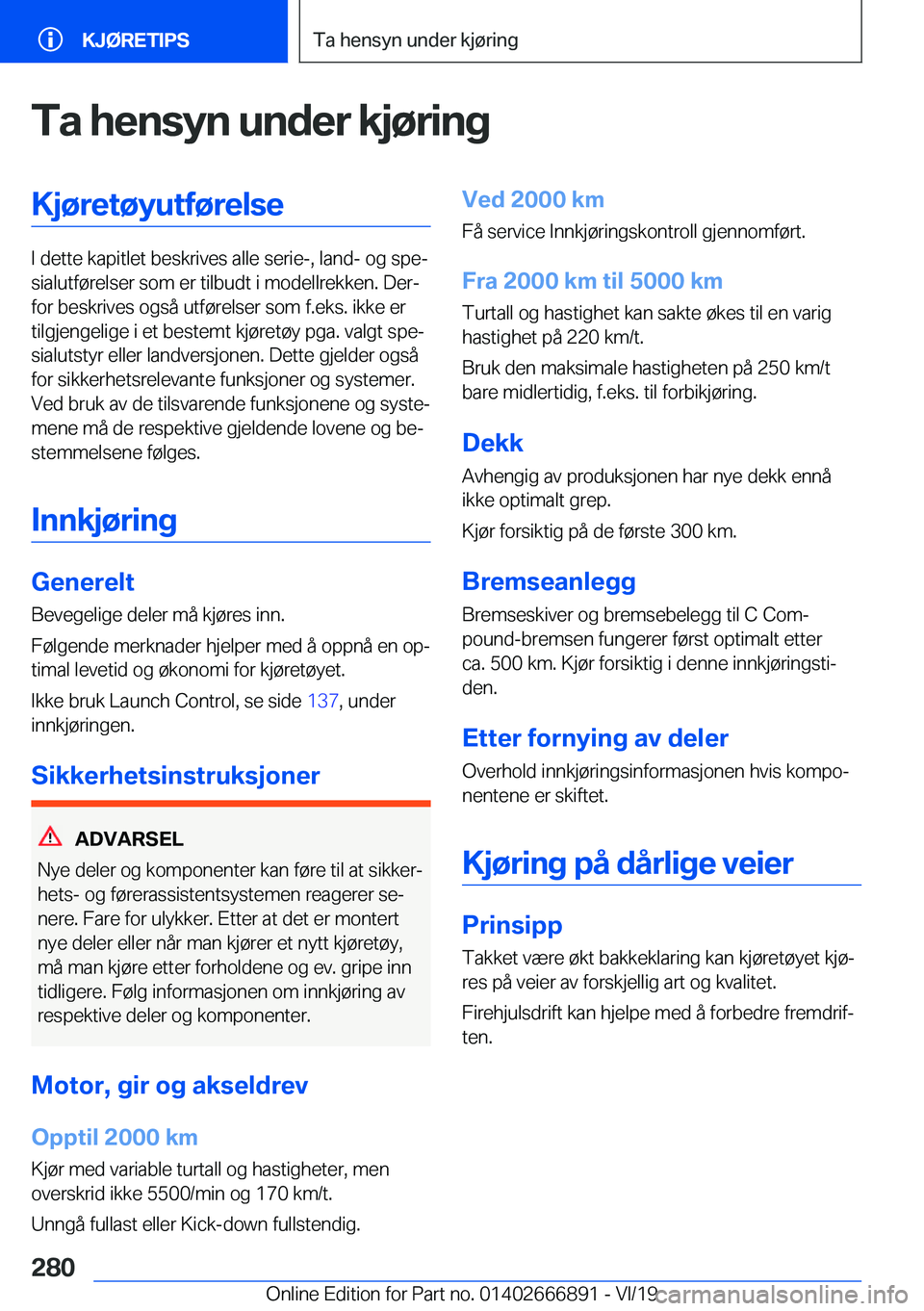 BMW X4 M 2020  InstruksjonsbØker (in Norwegian) �T�a��h�e�n�s�y�n��u�n�d�e�r��k�j�
