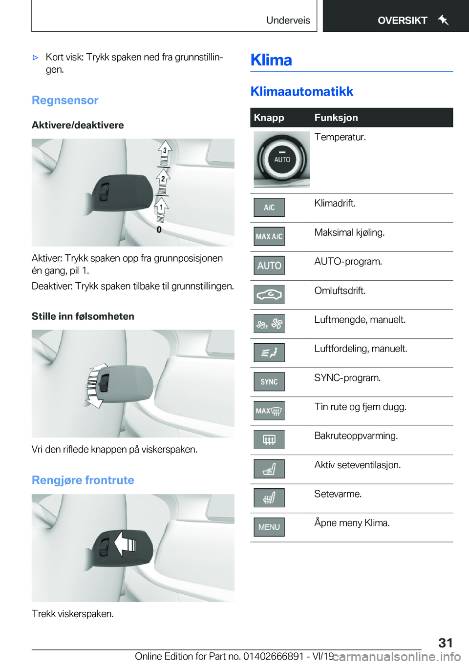 BMW X4 M 2020  InstruksjonsbØker (in Norwegian) 'x�K�o�r�t��v�i�s�k�:��T�r�y�k�k��s�p�a�k�e�n��n�e�d��f�r�a��g�r�u�n�n�s�t�i�l�l�i�nj�g�e�n�.
�R�e�g�n�s�e�n�s�o�r
�A�k�t�i�v�e�r�e�/�d�e�a�k�t�i�v�e�r�e
�A�k�t�i�v�e�r�:��T�r�y�k�k��s�p�