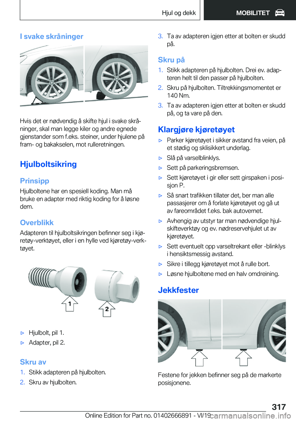 BMW X4 M 2020  InstruksjonsbØker (in Norwegian) �I��s�v�a�k�e��s�k�r�å�n�i�n�g�e�r
�H�v�i�s��d�e�t��e�r��n�