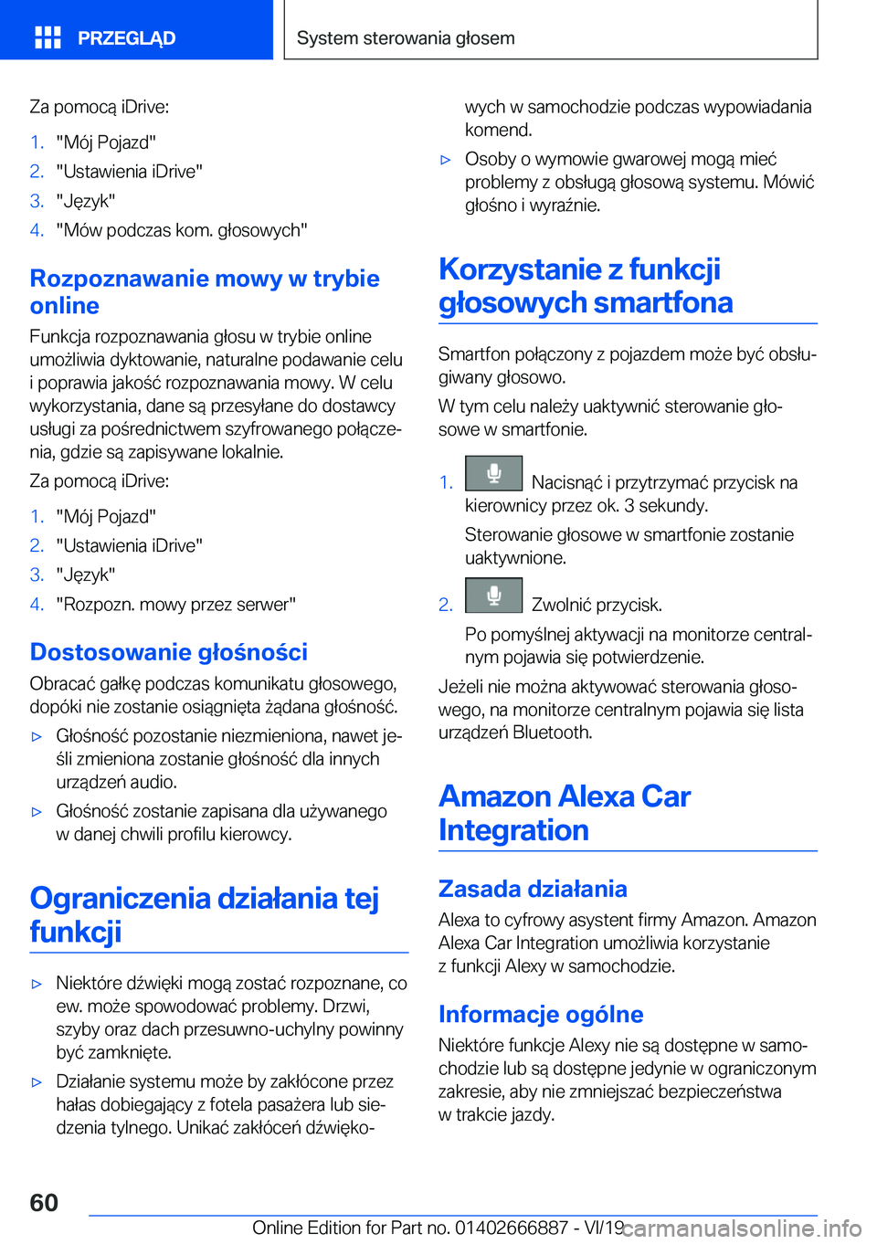 BMW X4 M 2020  Instrukcja obsługi (in Polish) �Z�a��p�o�m�o�c�