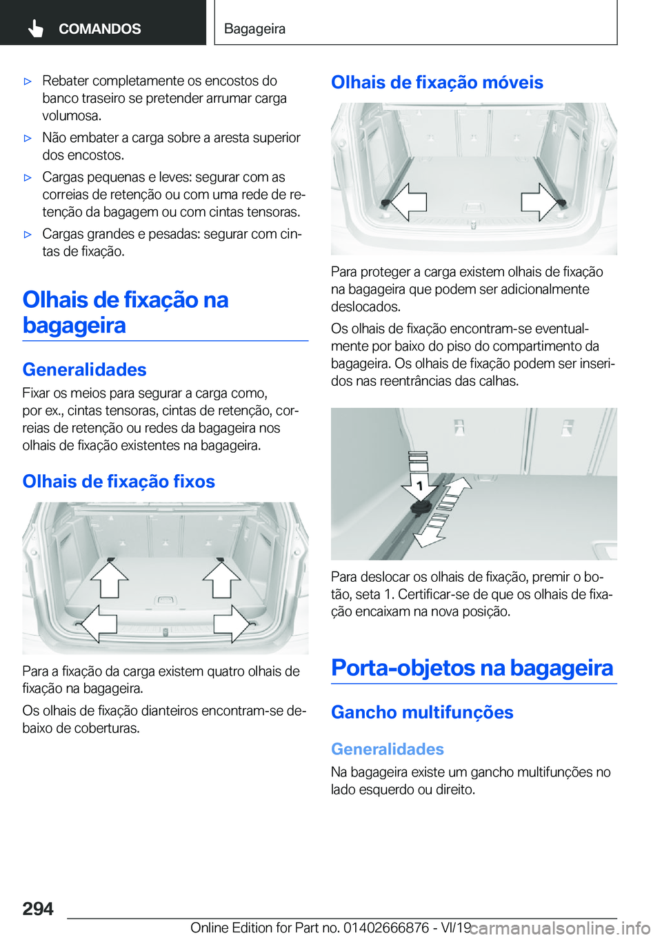 BMW X4 M 2020  Manual do condutor (in Portuguese) 'x�R�e�b�a�t�e�r��c�o�m�p�l�e�t�a�m�e�n�t�e��o�s��e�n�c�o�s�t�o�s��d�o
�b�a�n�c�o��t�r�a�s�e�i�r�o��s�e��p�r�e�t�e�n�d�e�r��a�r�r�u�m�a�r��c�a�r�g�a �v�o�l�u�m�o�s�a�.'x�N�ã�o��e�m�