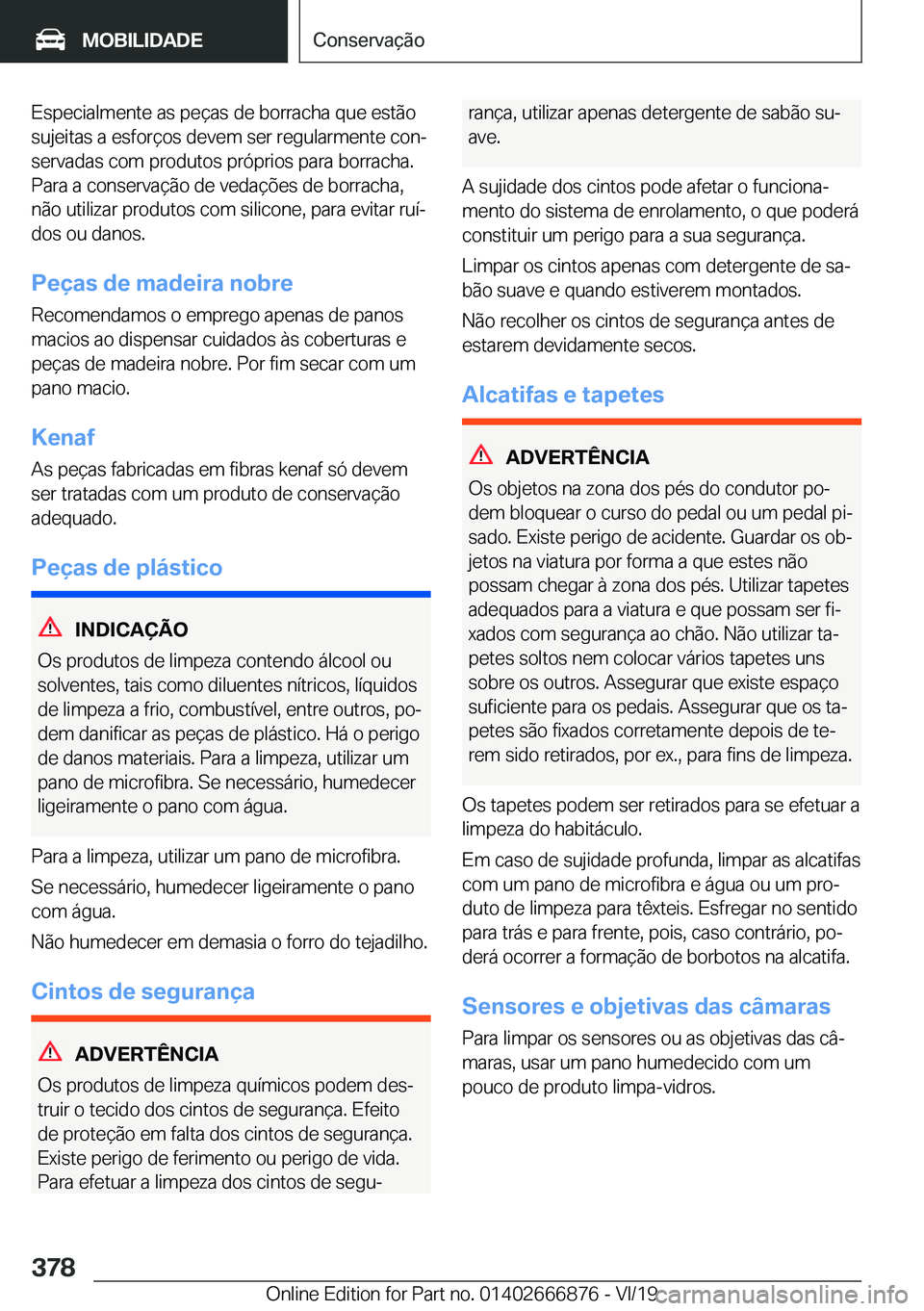 BMW X4 M 2020  Manual do condutor (in Portuguese) �E�s�p�e�c�i�a�l�m�e�n�t�e��a�s��p�e�