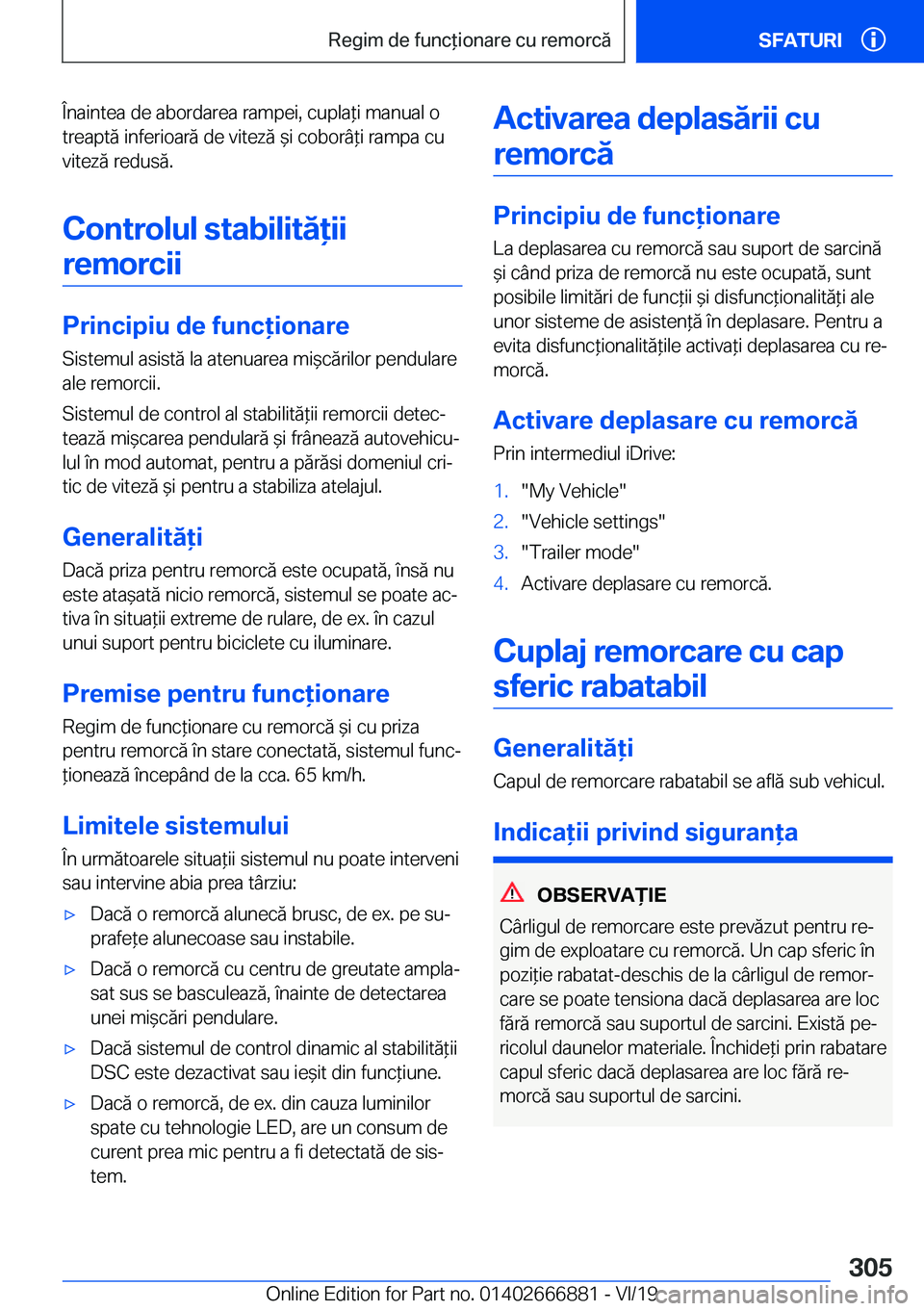 BMW X4 M 2020  Ghiduri De Utilizare (in Romanian) �