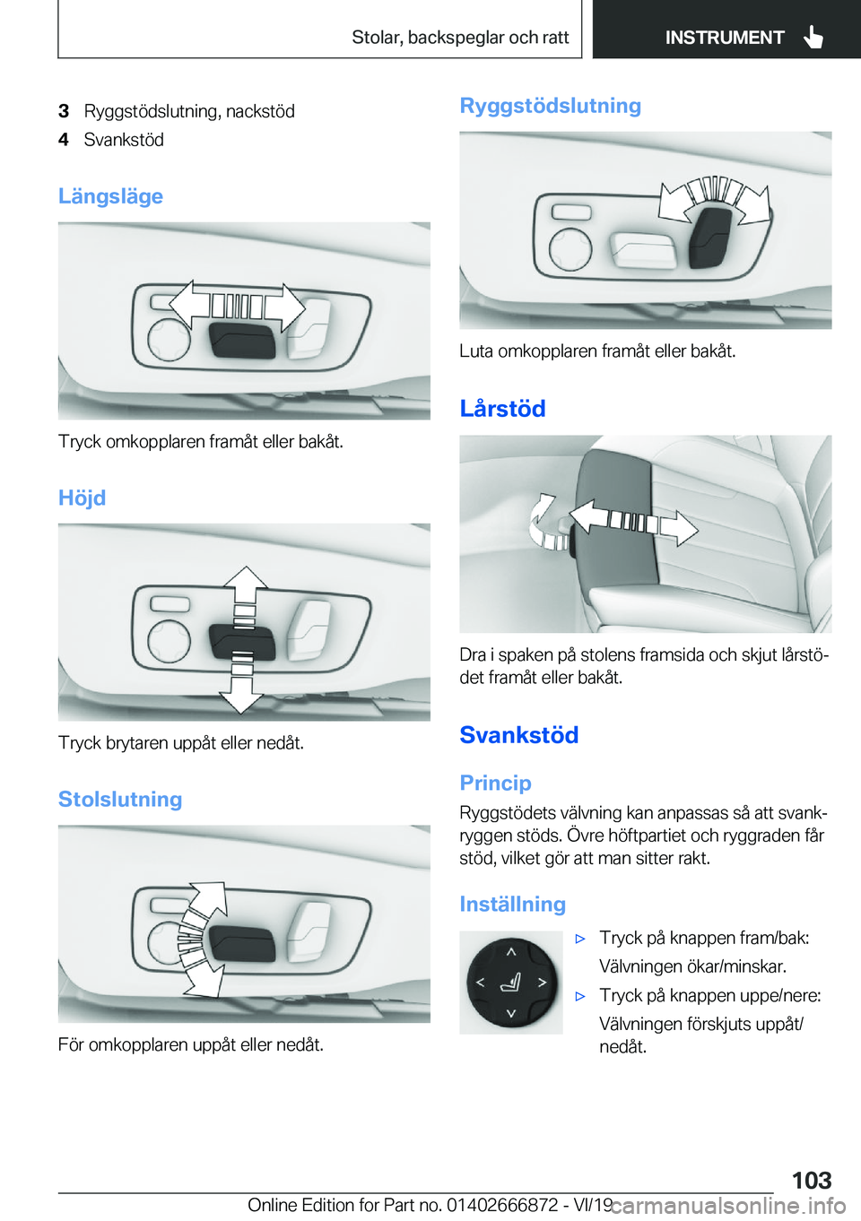 BMW X4 M 2020  InstruktionsbÖcker (in Swedish) �3�R�y�g�g�s�t�