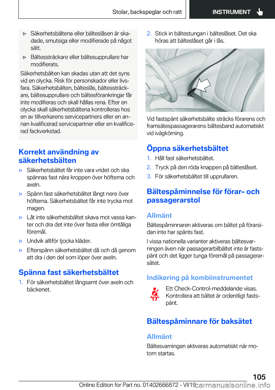 BMW X4 M 2020  InstruktionsbÖcker (in Swedish) 'x�S�ä�k�e�r�h�e�t�s�b�ä�l�t�e�n�a��e�l�l�e�r��b�ä�l�t�e�s�l�å�s�e�n��ä�r��s�k�aj�d�a�d�e�,��s�m�u�t�s�i�g�a��e�l�l�e�r��m�o�d�i�f�i�e�r�a�d�e��p�å��n�å�g�o�t
�s�ä�t�t�.'x�B�
