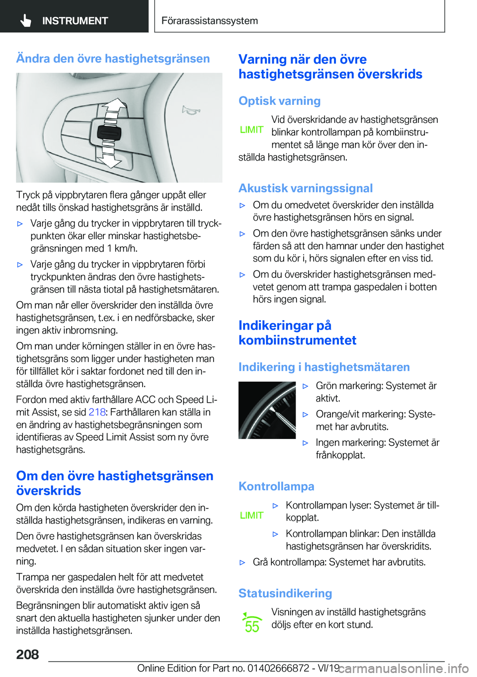 BMW X4 M 2020  InstruktionsbÖcker (in Swedish) �Ä�n�d�r�a��d�e�n��