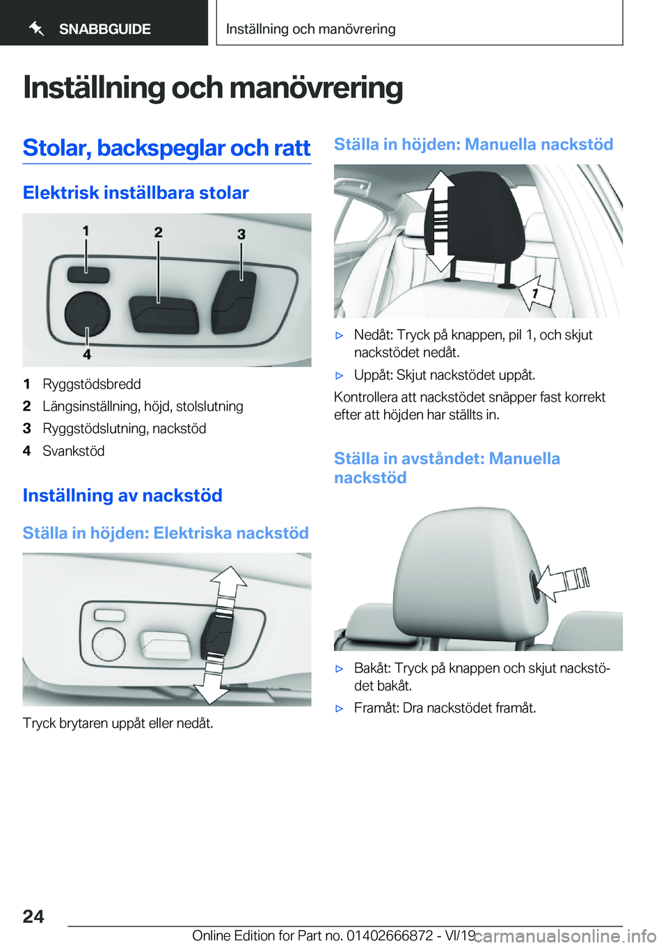 BMW X4 M 2020  InstruktionsbÖcker (in Swedish) �I�n�s�t�ä�l�l�n�i�n�g��o�c�h��m�a�n�