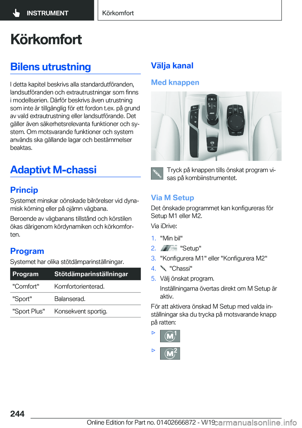 BMW X4 M 2020  InstruktionsbÖcker (in Swedish) �K�