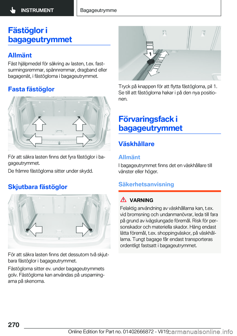 BMW X4 M 2020  InstruktionsbÖcker (in Swedish) �F�ä�s�t�