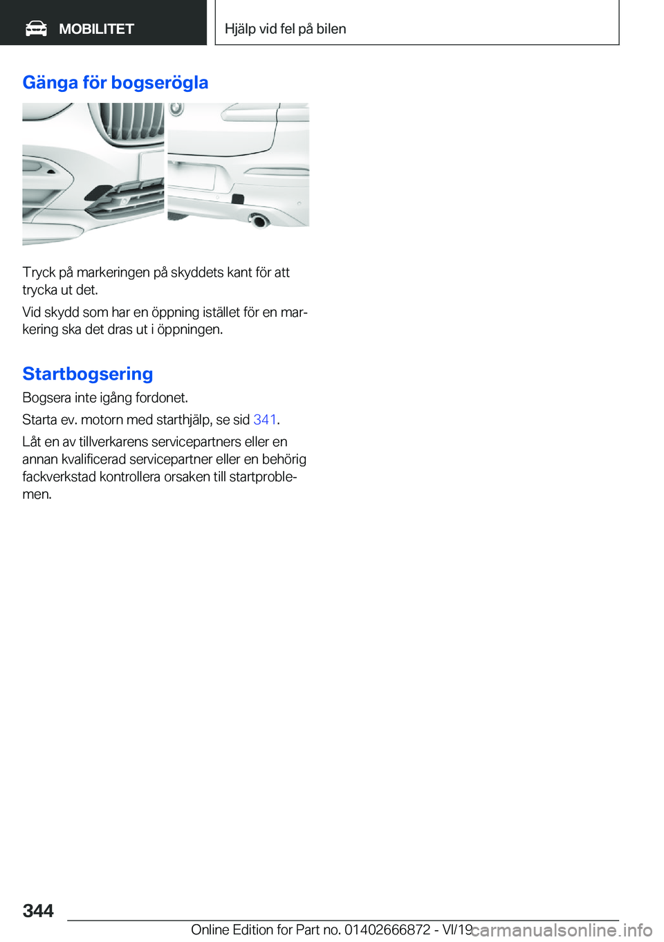 BMW X4 M 2020  InstruktionsbÖcker (in Swedish) �G�ä�n�g�a��f�