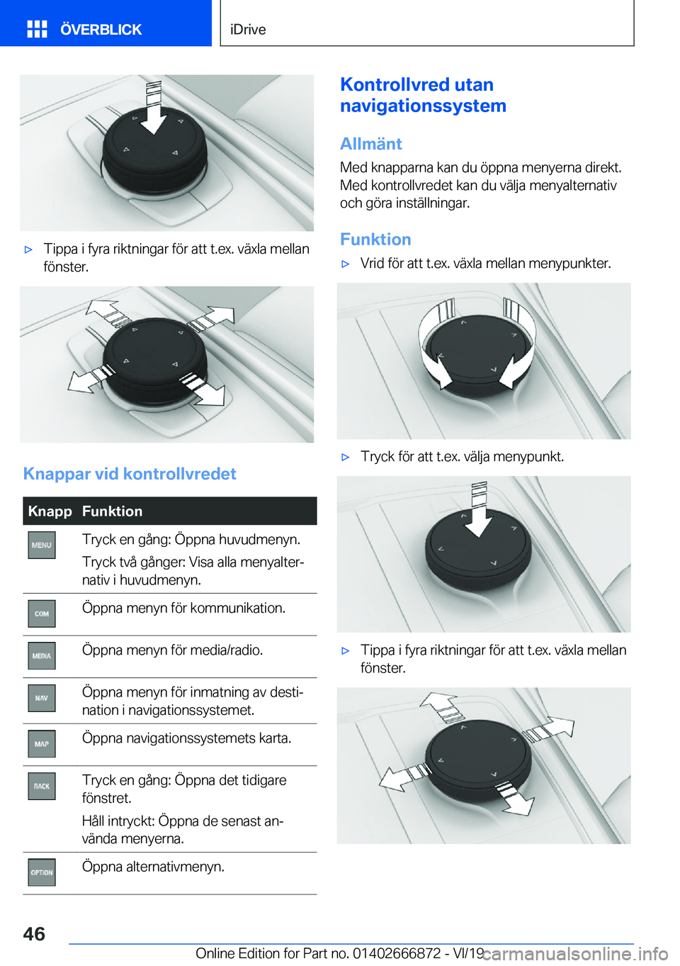 BMW X4 M 2020  InstruktionsbÖcker (in Swedish) 'x�T�i�p�p�a��i��f�y�r�a��r�i�k�t�n�i�n�g�a�r��f�