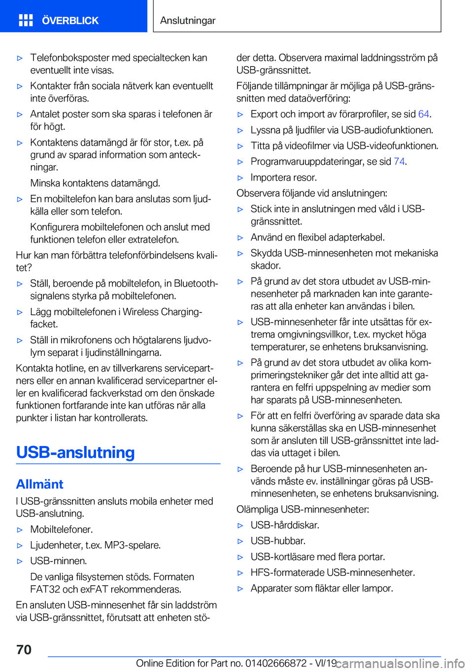 BMW X4 M 2020  InstruktionsbÖcker (in Swedish) 'x�T�e�l�e�f�o�n�b�o�k�s�p�o�s�t�e�r��m�e�d��s�p�e�c�i�a�l�t�e�c�k�e�n��k�a�n�e�v�e�n�t�u�e�l�l�t��i�n�t�e��v�i�s�a�s�.'x�K�o�n�t�a�k�t�e�r��f�r�å�n��s�o�c�i�a�l�a��n�ä�t�v�e�r�k��k