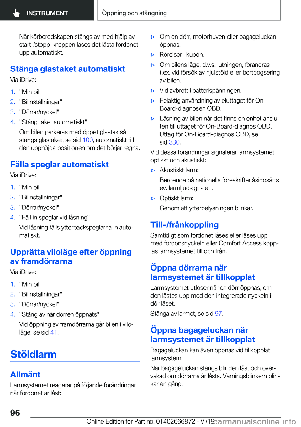 BMW X4 M 2020  InstruktionsbÖcker (in Swedish) �N�ä�r��k�