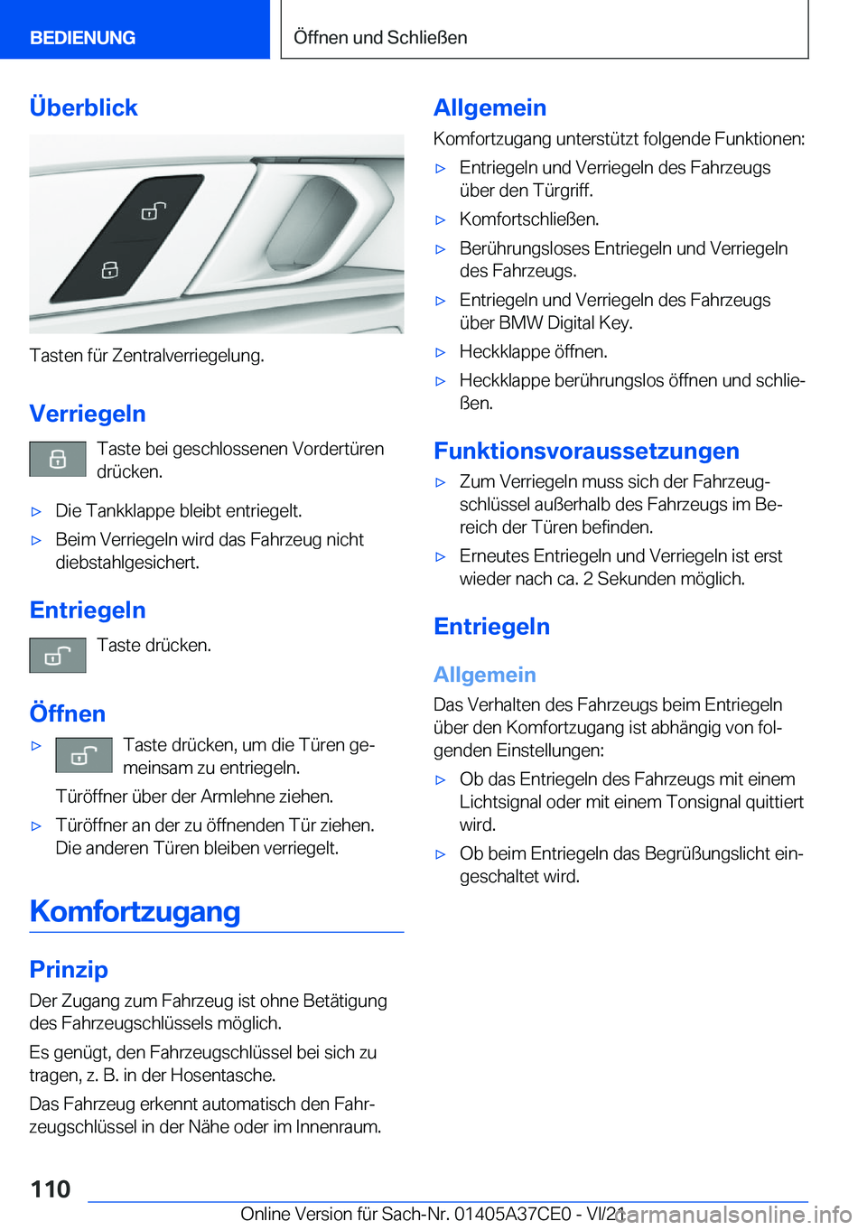 BMW X5 2022  Betriebsanleitungen (in German) �