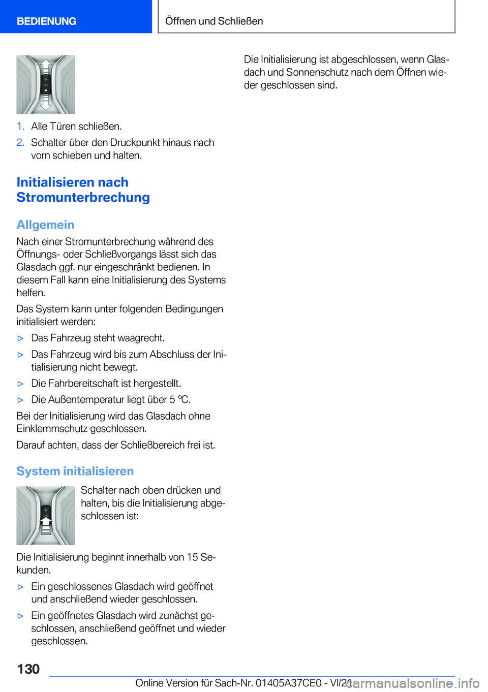 BMW X5 2022  Betriebsanleitungen (in German) �1�.�A�l�l�e��T�