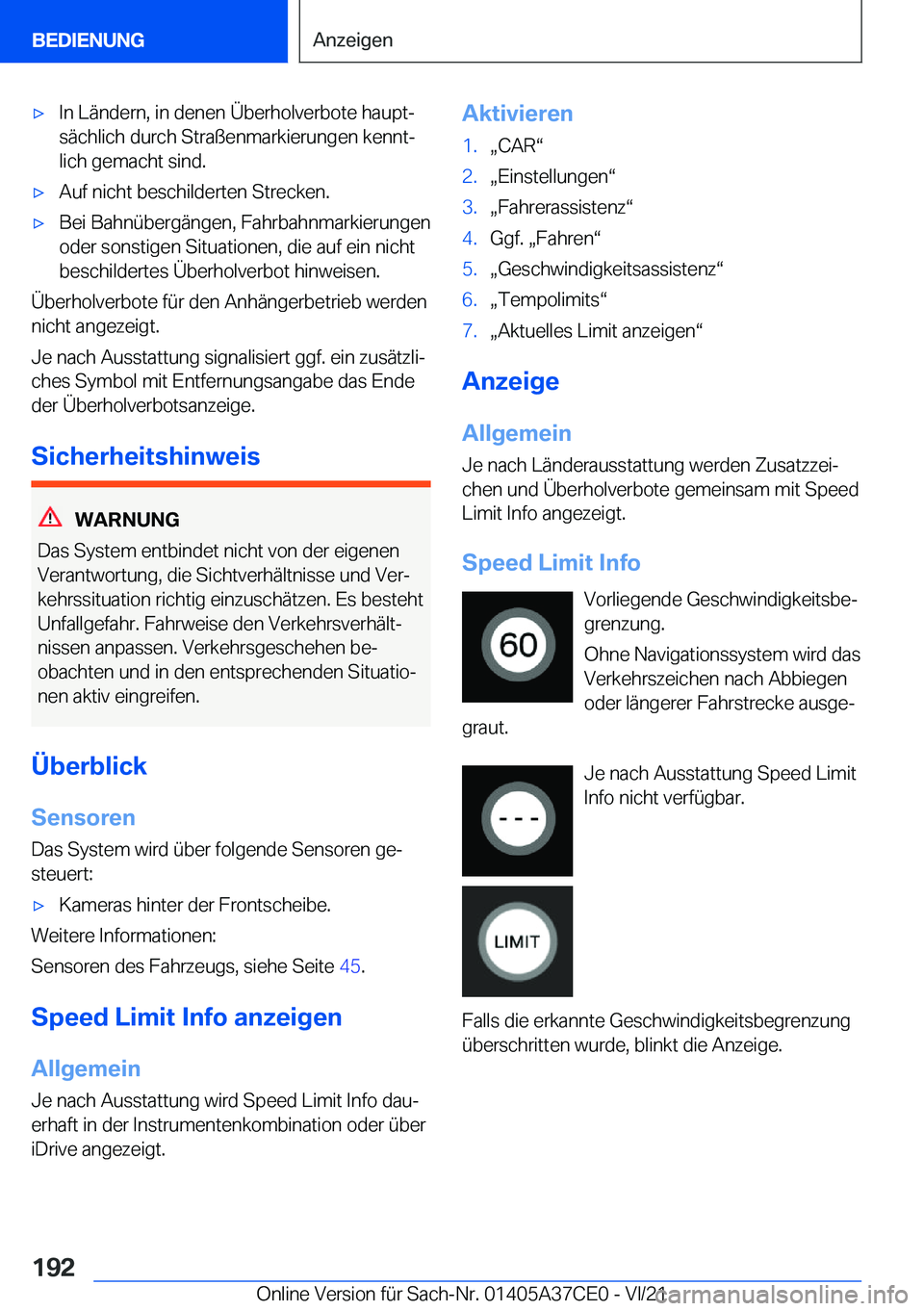 BMW X5 2022  Betriebsanleitungen (in German) x�I�n��L�