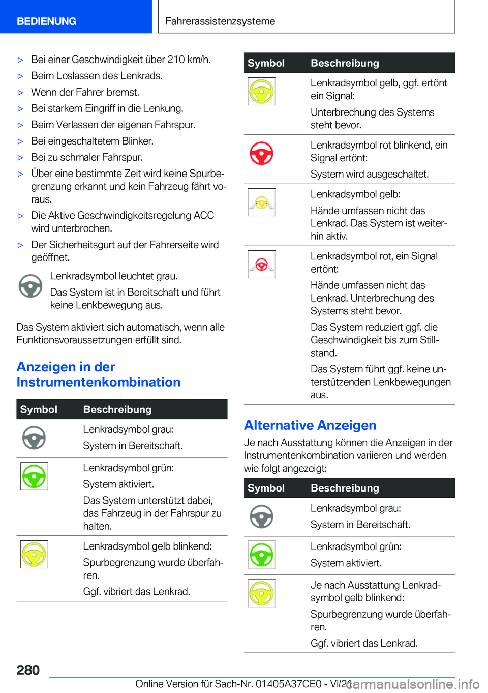 BMW X5 2022  Betriebsanleitungen (in German) x�B�e�i��e�i�n�e�r��G�e�s�c�h�w�i�n�d�i�g�k�e�i�t��