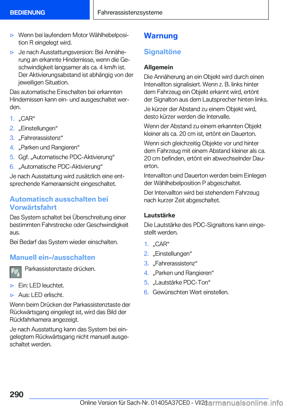 BMW X5 2022  Betriebsanleitungen (in German) x�W�e�n�n��b�e�i��l�a�u�f�e�n�d�e�m��M�o�t�o�r��W�