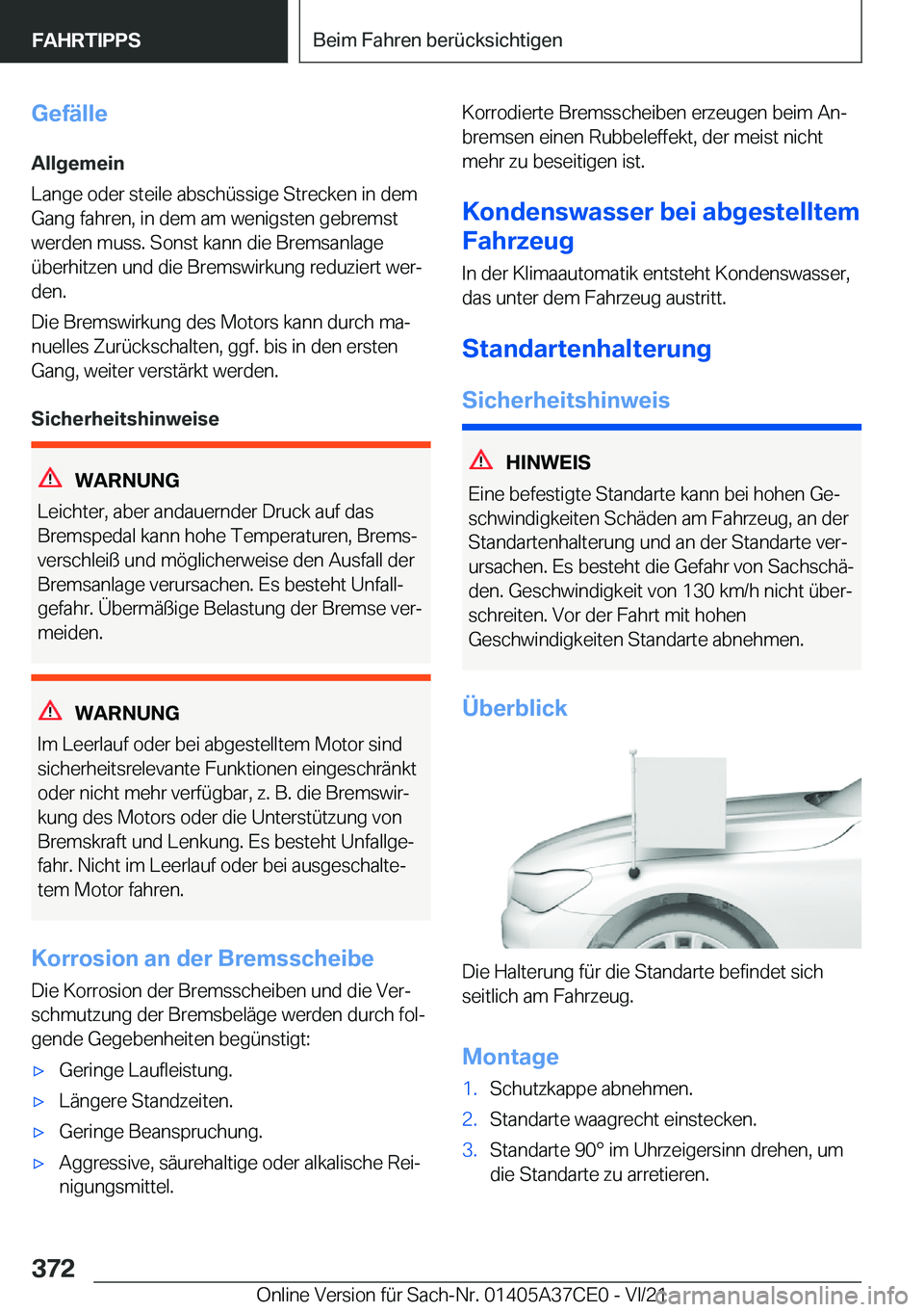 BMW X5 2022  Betriebsanleitungen (in German) �G�e�f�
