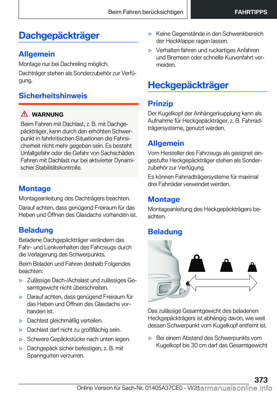 BMW X5 2022  Betriebsanleitungen (in German) �D�a�c�h�g�e�p�