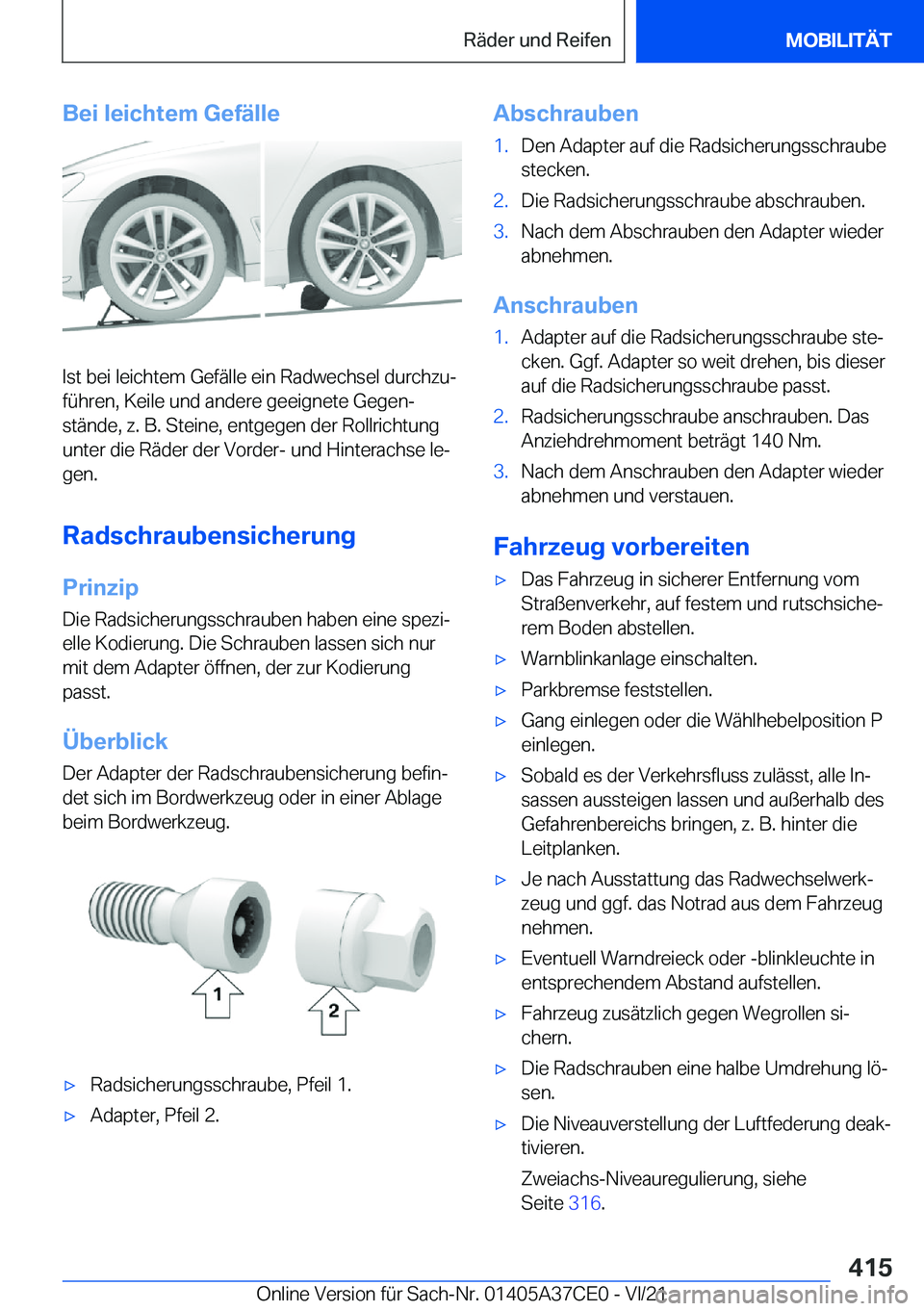 BMW X5 2022  Betriebsanleitungen (in German) �B�e�i��l�e�i�c�h�t�e�m��G�e�f�