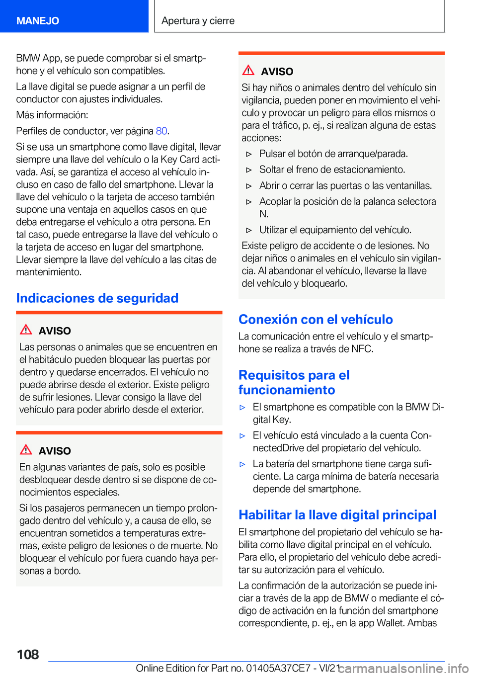 BMW X5 2022  Manuales de Empleo (in Spanish) �B�M�W��A�p�p�,��s�e��p�u�e�d�e��c�o�m�p�r�o�b�a�r��s�i��e�l��s�m�a�r�t�pª
�h�o�n�e��y��e�l��v�e�h�
