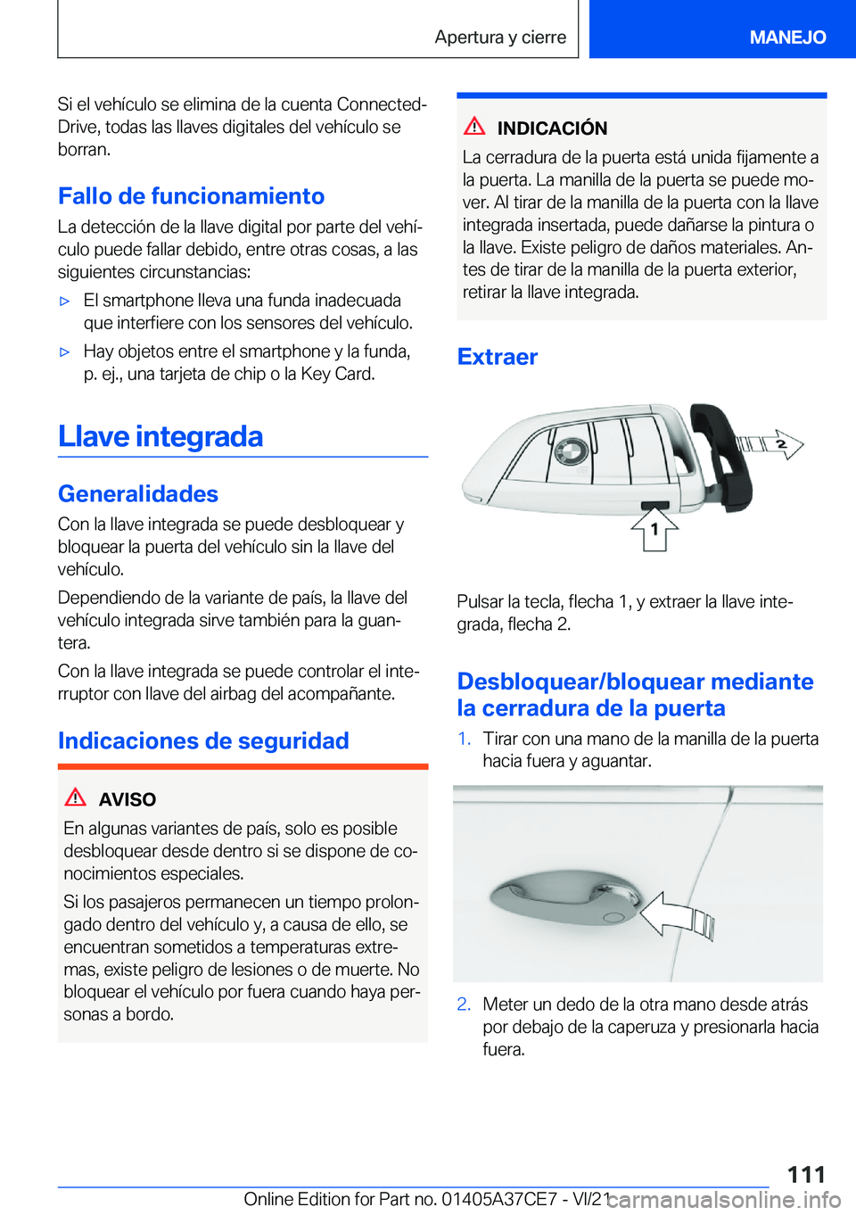 BMW X5 2022  Manuales de Empleo (in Spanish) �S�i��e�l��v�e�h�