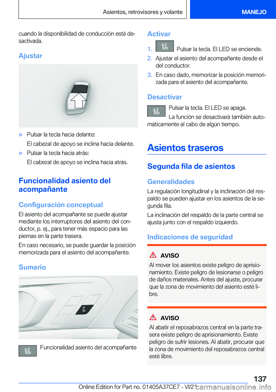 BMW X5 2022  Manuales de Empleo (in Spanish) �c�u�a�n�d�o��l�a��d�i�s�p�o�n�i�b�i�l�i�d�a�d��d�e��c�o�n�d�u�c�c�i�
