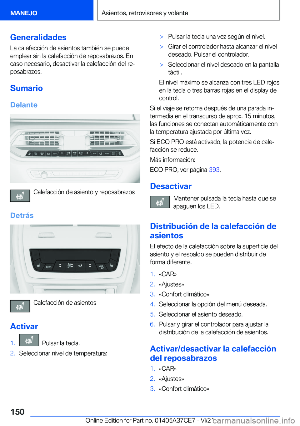 BMW X5 2022  Manuales de Empleo (in Spanish) �G�e�n�e�r�a�l�i�d�a�d�e�s
�L�a��c�a�l�e�f�a�c�c�i�